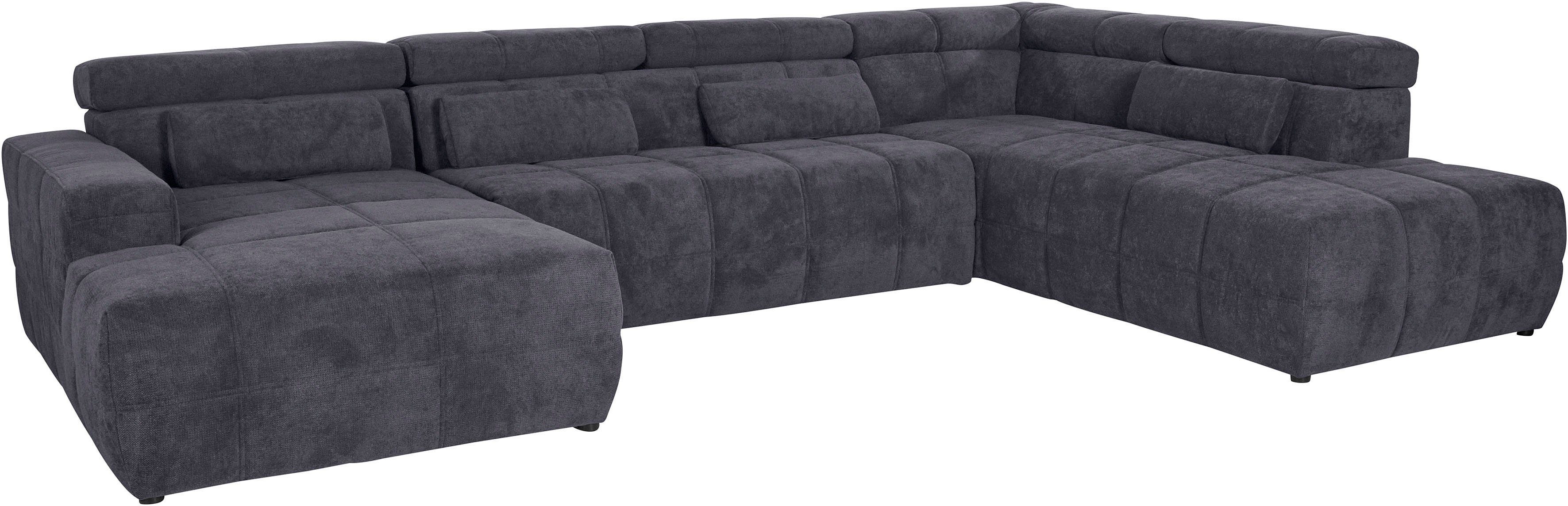 DOMO collection Zithoek Brandon veel bekledingssoorten, ook in cord en leer, incl. nierenkussen