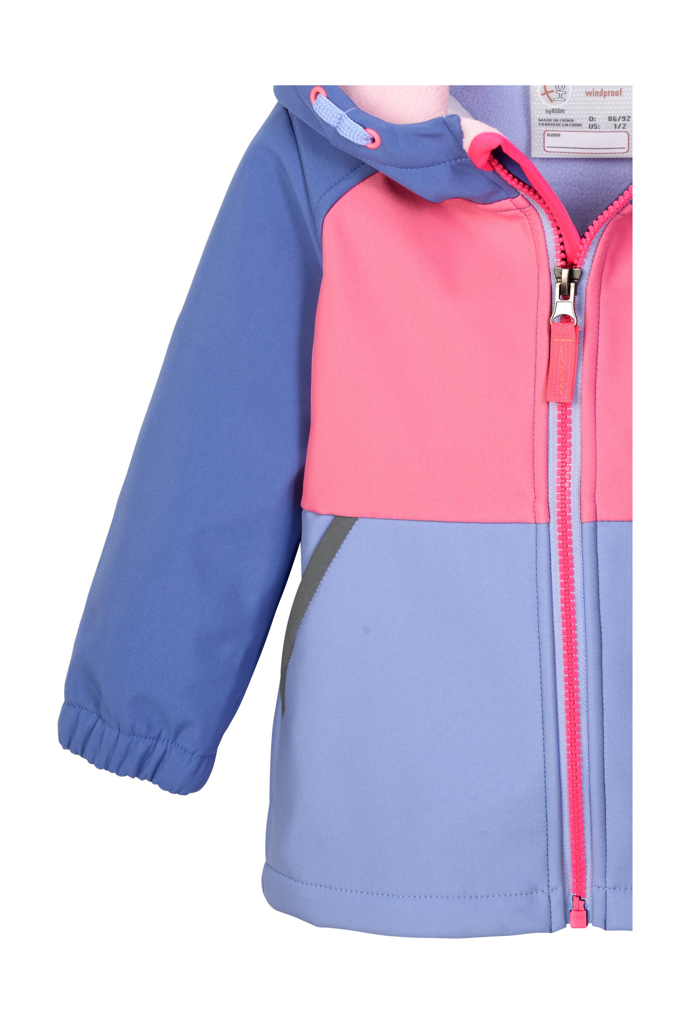 first instinct by killtec Softshell-jack FIOS 13 MNS SFTSHLL JCKT Softshelljack: waterafstotend, winddicht, PFAS-vrij geïmpregneerd
