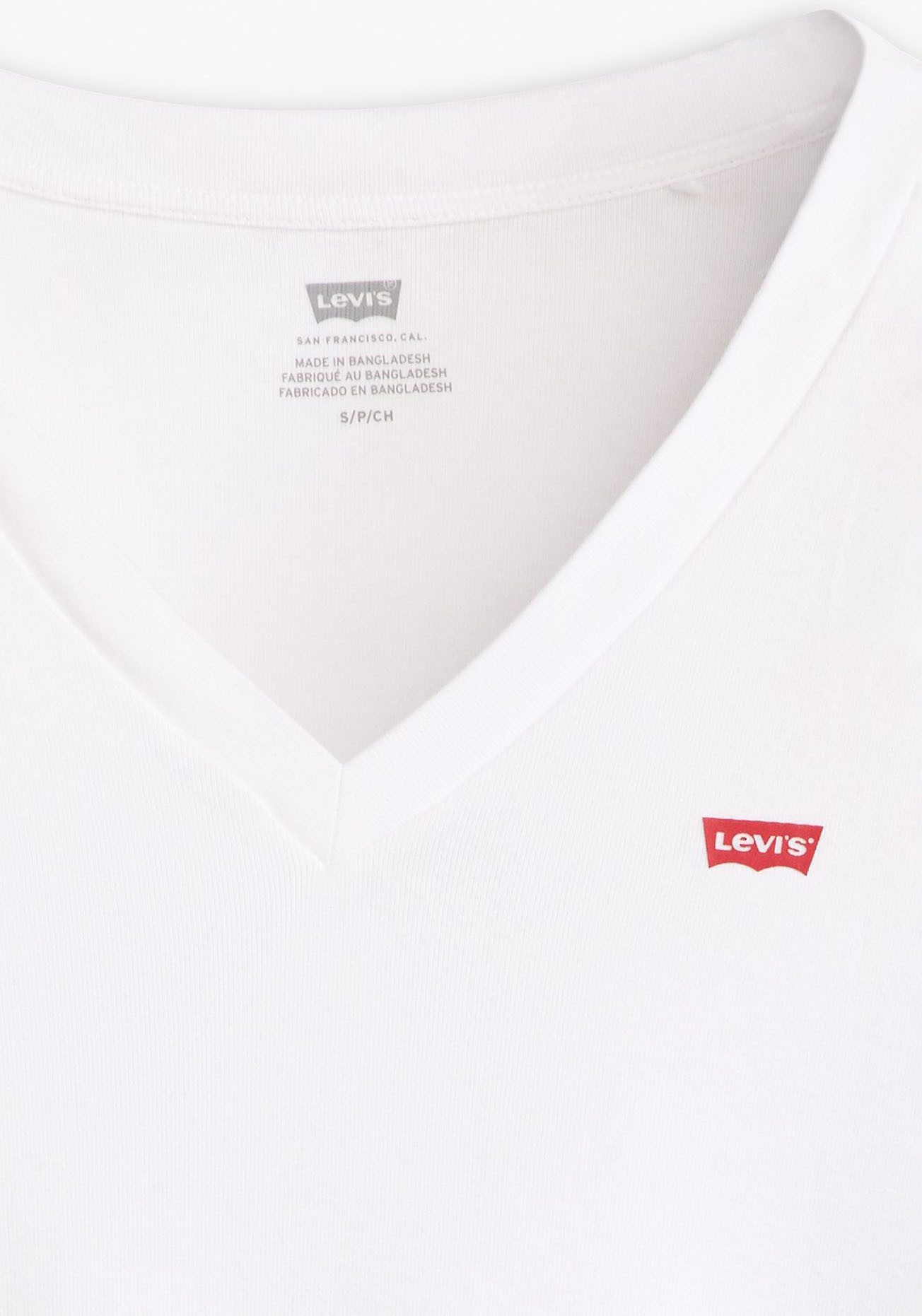 Levi's Shirt met lange mouwen ESSENTIAL HM LS VNECK