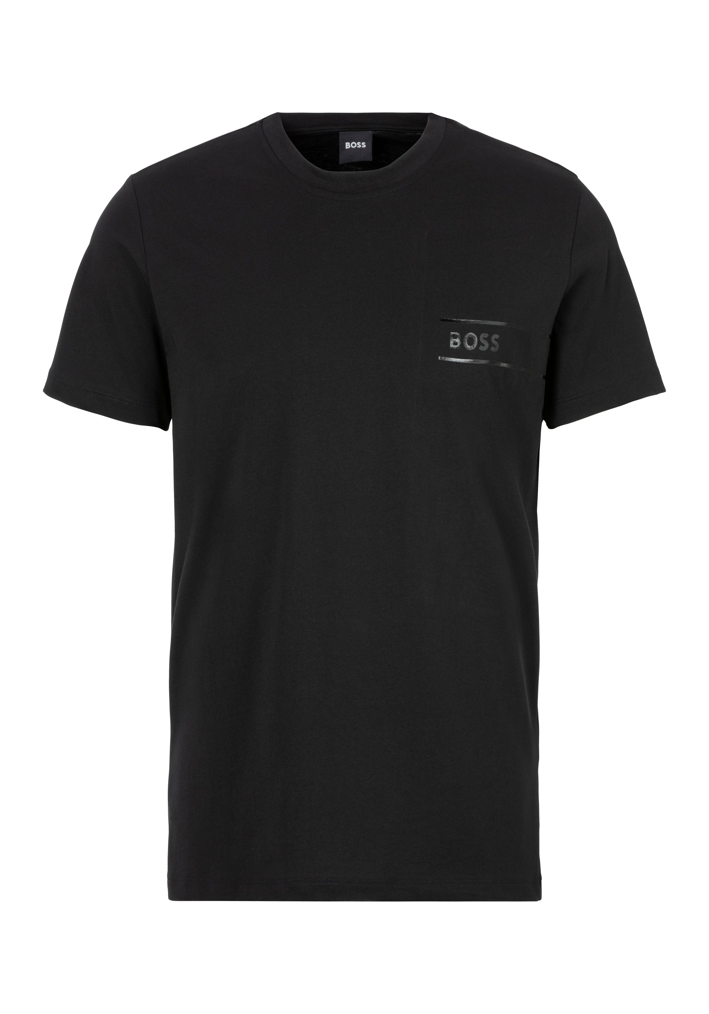 BOSS T-shirt RN 24 10 met een ronde hals