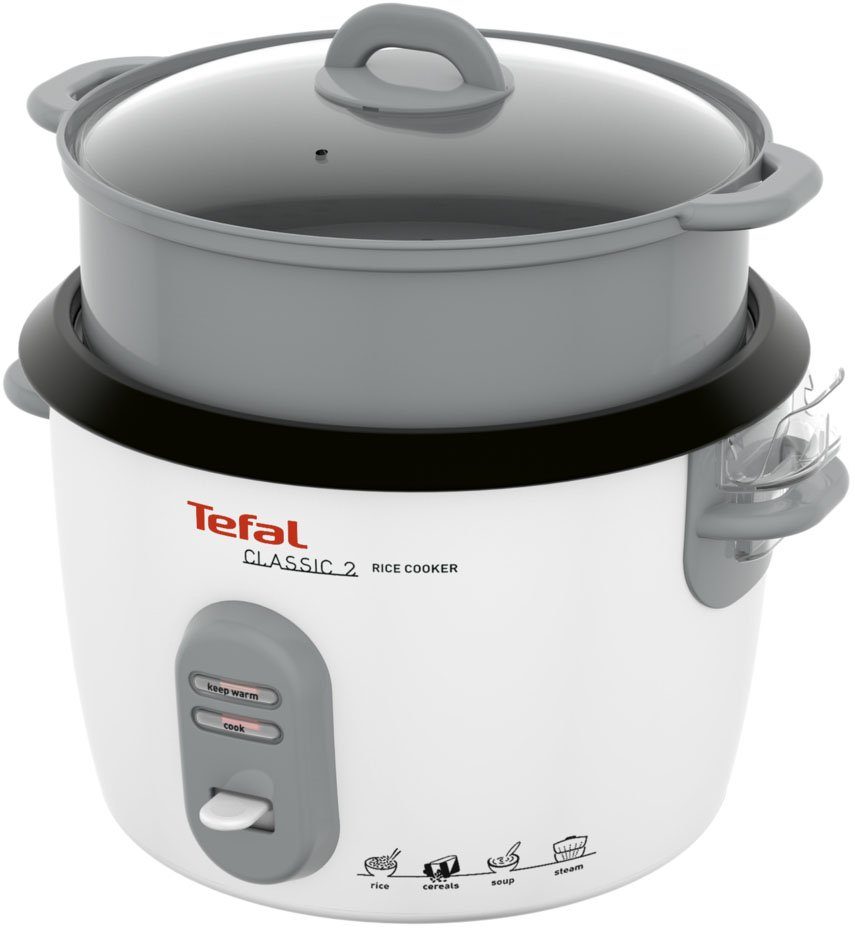 Tefal Rijstkoker RK1011 max. 10 kopjes (5 l), automatische warmhoudfunctie, stoommand