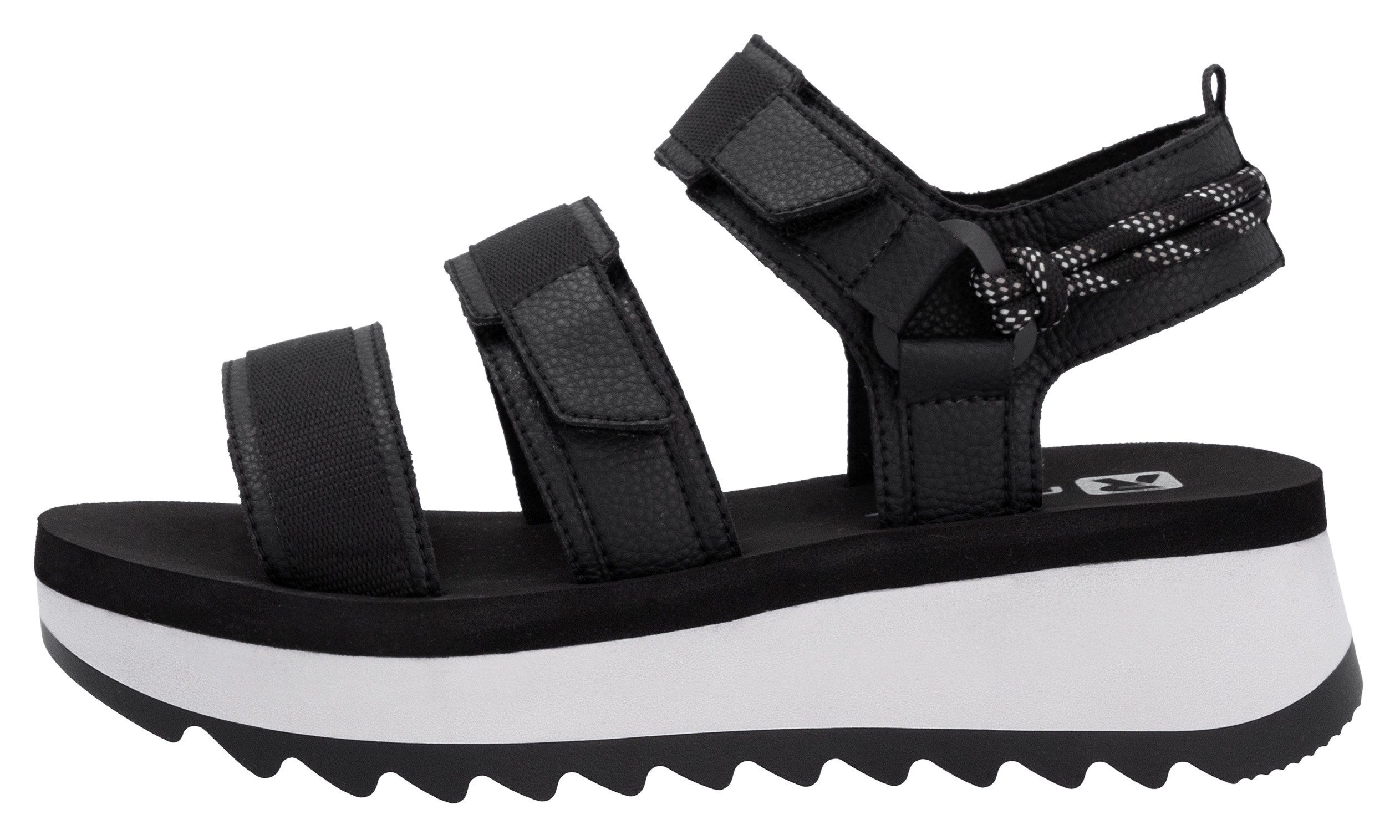 RIEKER Sport Plateausandalen ADELAIDE