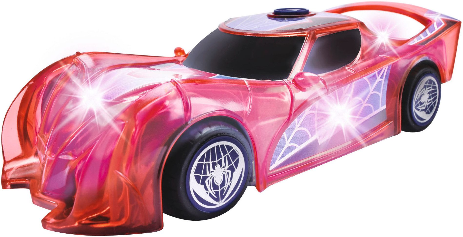 Dickie Toys Speelgoedauto Marvel Light Hero Spider-Man 1:32