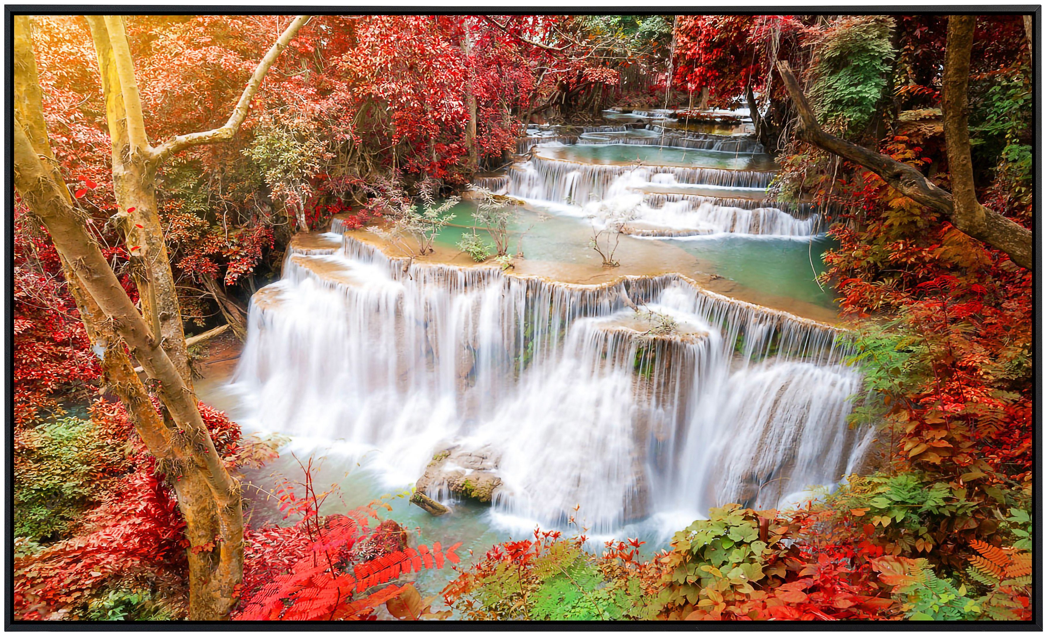 Papermoon Infraroodverwarming Huay Mae Khamin herfst waterval