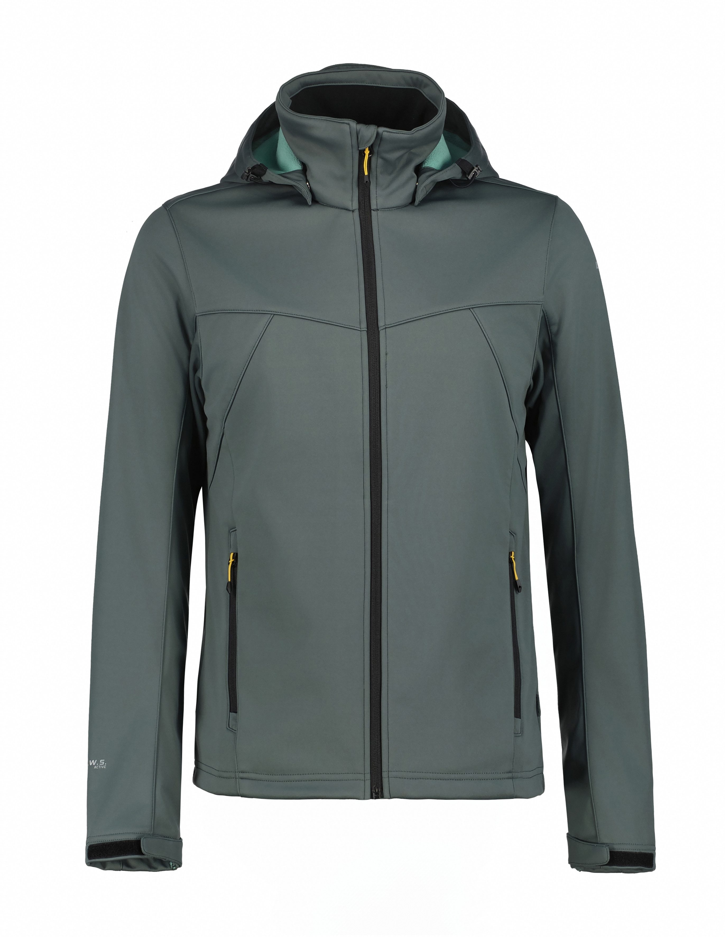 Icepeak Softshell-jack H SOFTSHELL-JACK BIGGS heren tussenjacks maat 50 groen