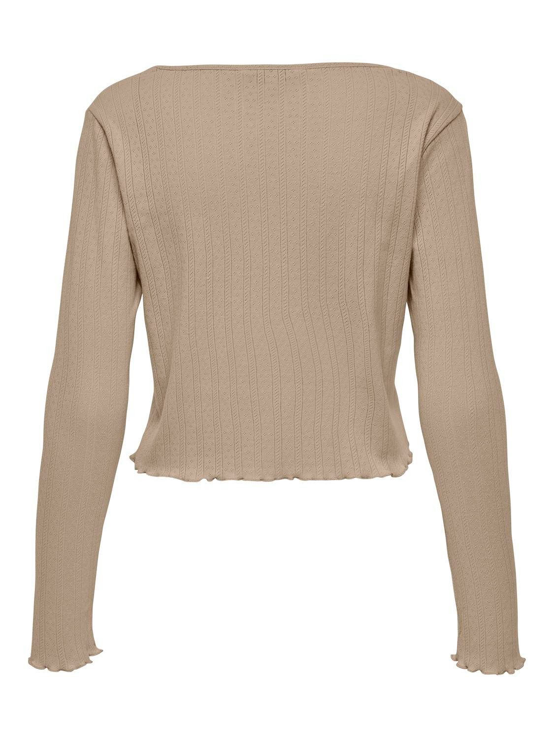Only Vest ONLCARLOTTA L/S STRING CARDIGAN JRS