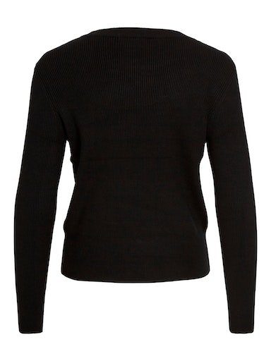 Vila Trui met ronde hals VICOMFY O-NECK L S KNIT TOP SU NOOS