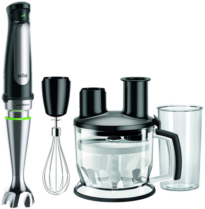 Braun Staafmixer Multiquick 7 MQ 7075X met activeblade-technologie