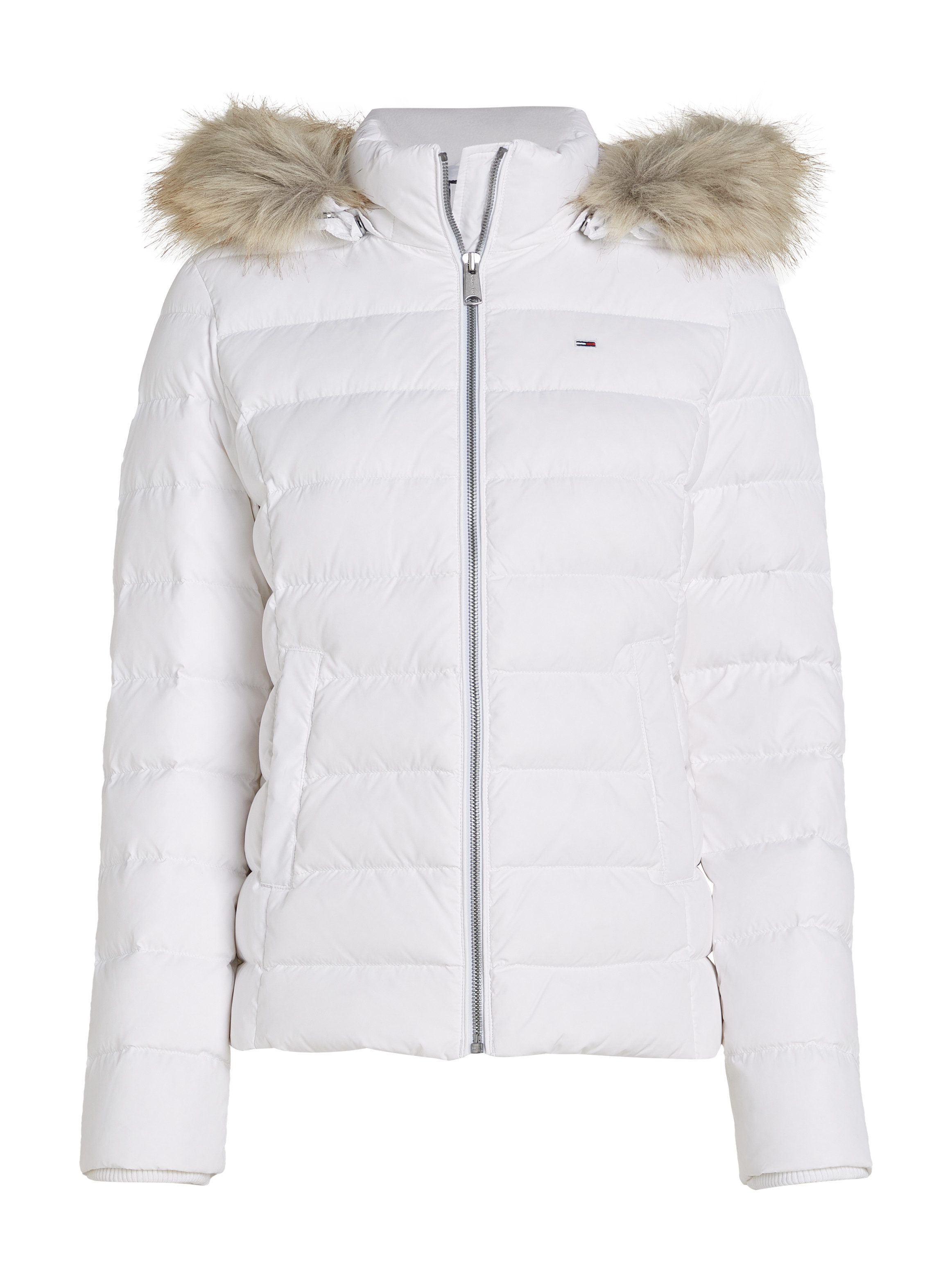 TOMMY JEANS Gewatteerde jas TJW BASIC HOODED DOWN JACKET EXT