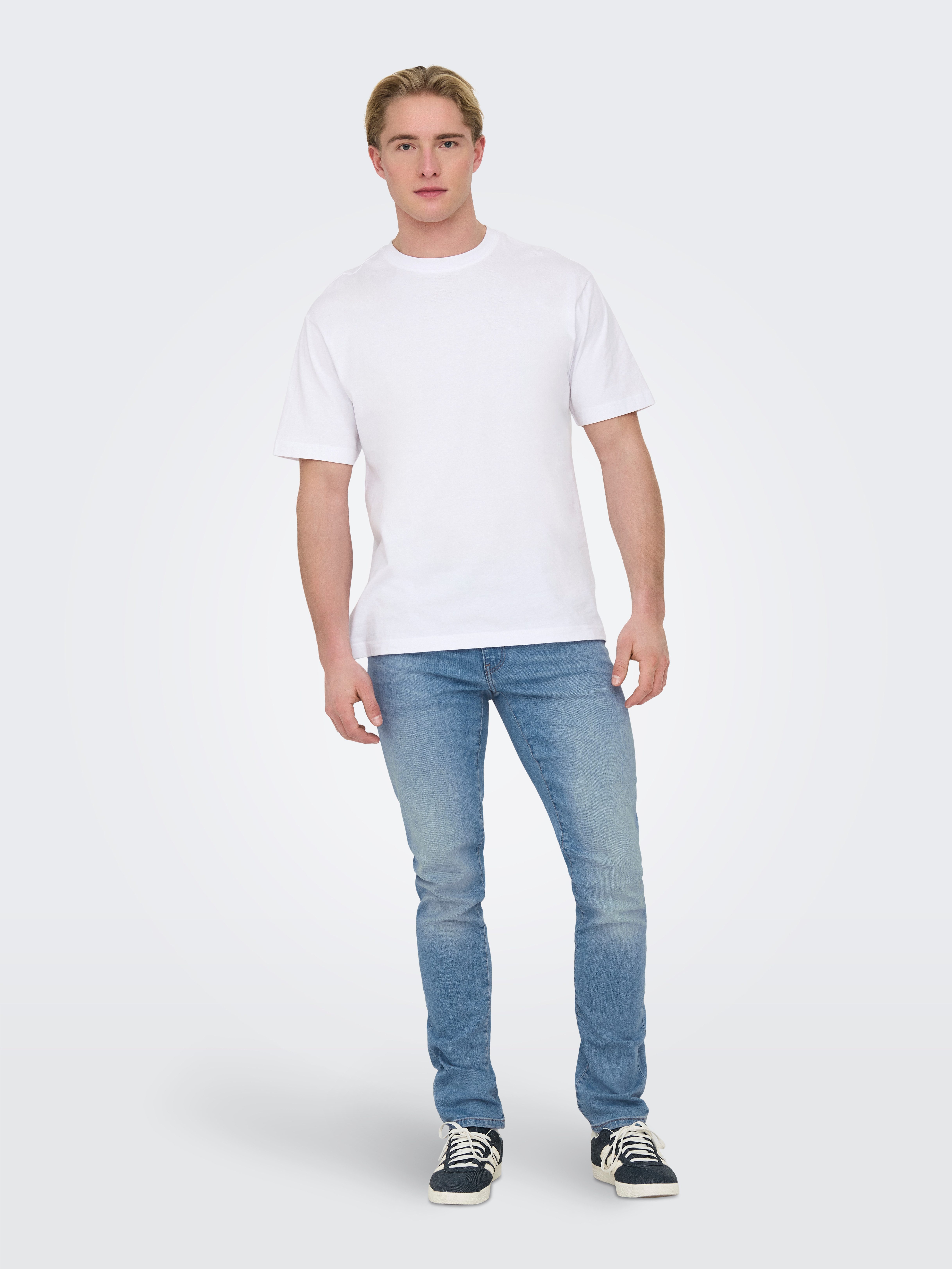 ONLY & SONS Slim fit jeans ONSLOOM SLIM LBD 8263 AZG DNM NOOS