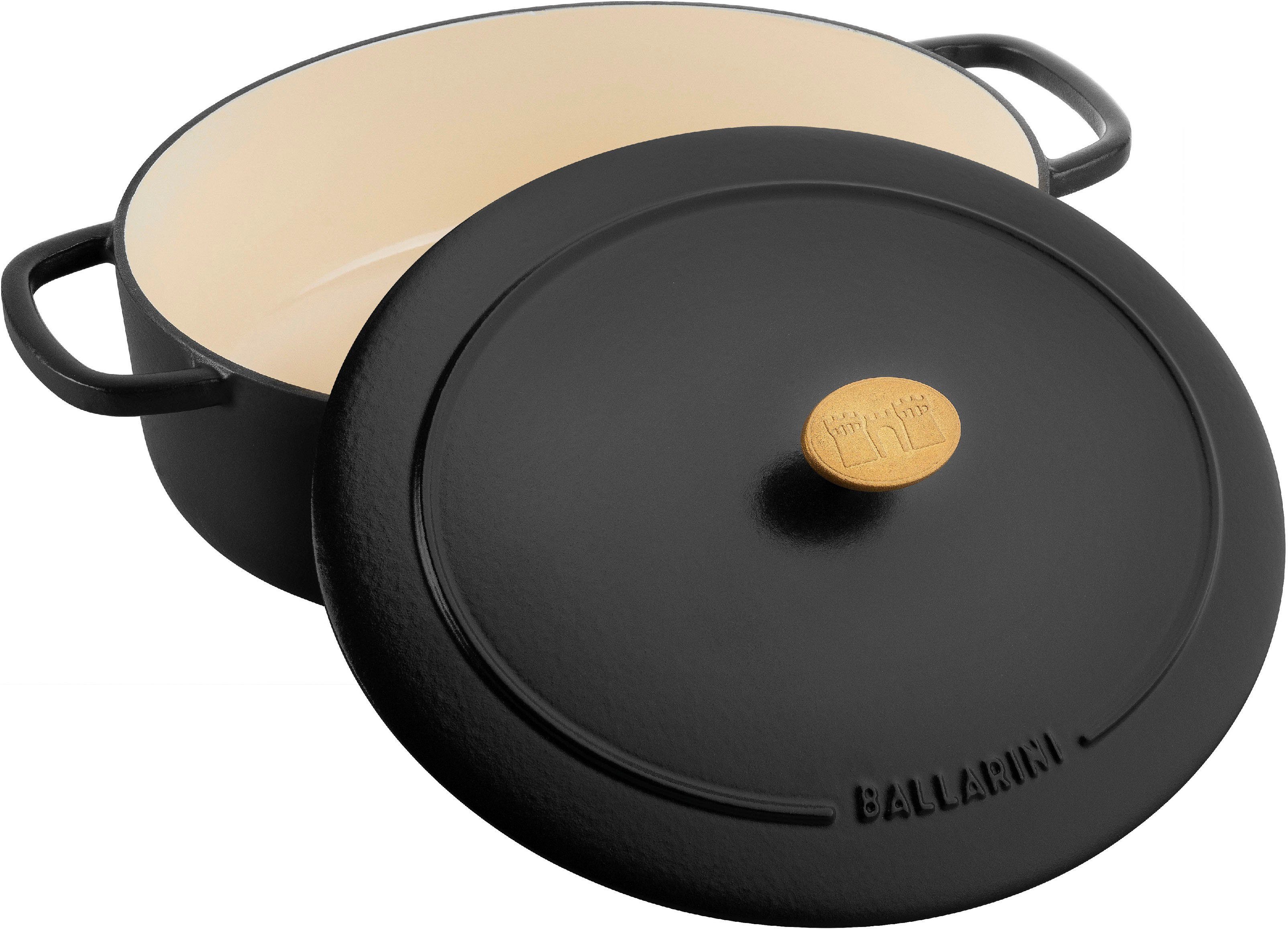 BALLARINI Braadpan Bellamonte Cocotte robuuste, krasbestendige emaille coating, vaatwasmachinebestendig (1-delig)