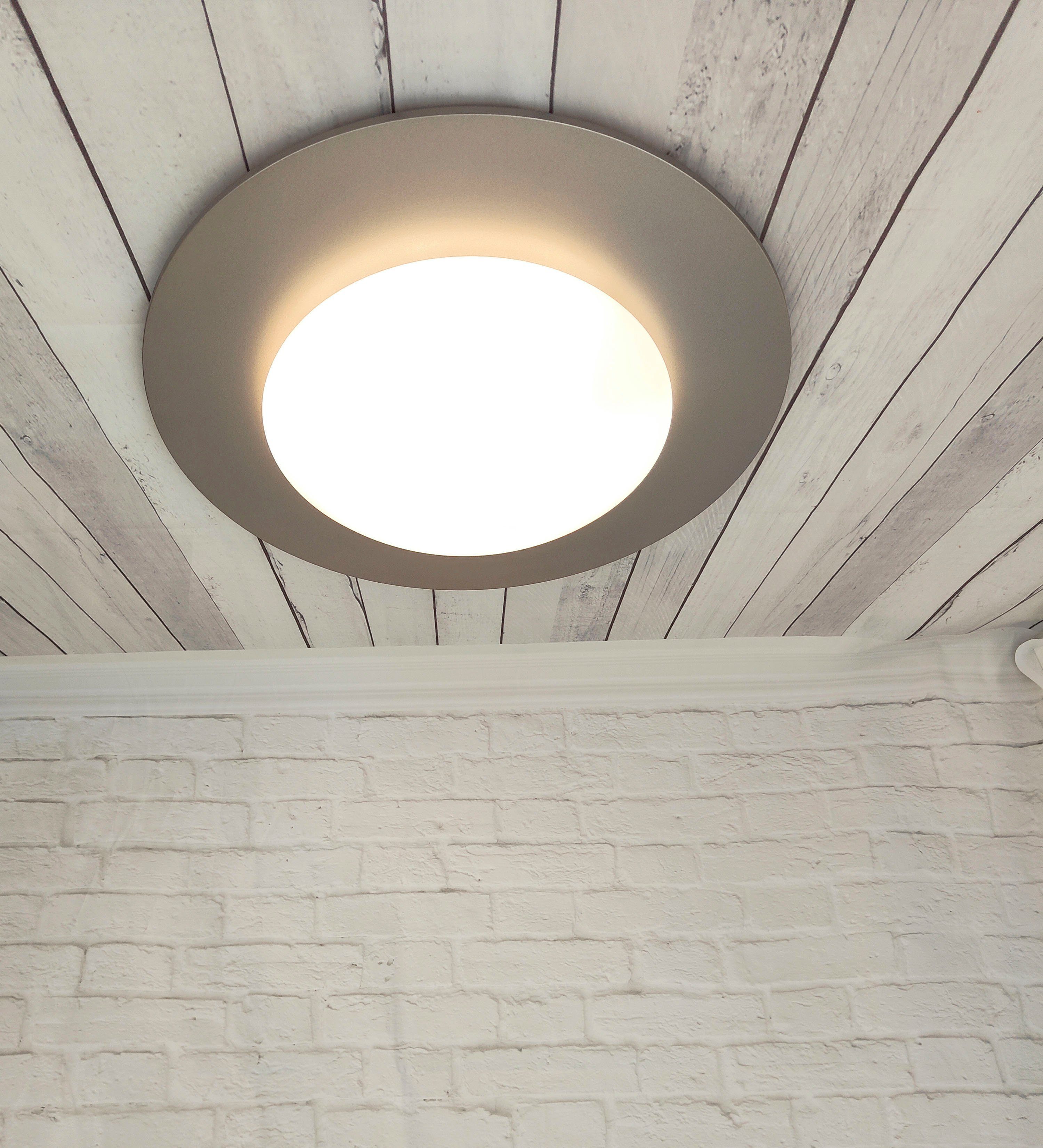 niermann Plafondlamp Plafondschotel Saturn E27 fitting voor eenvoudige lichtbronwisseling (1 stuk)