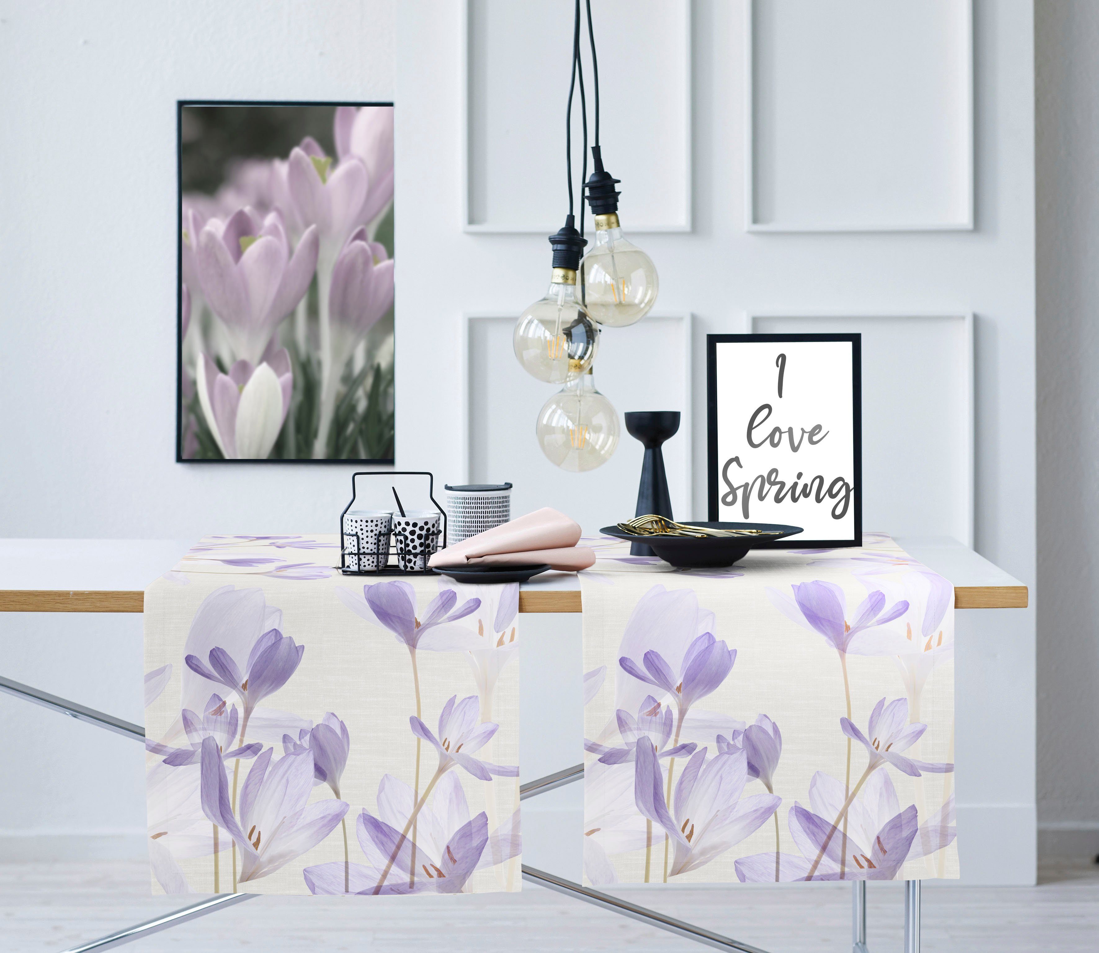 APELT Tafelloper 6508 SPRINGTIME, voorjaarsdecoratie, lente (1 stuk)