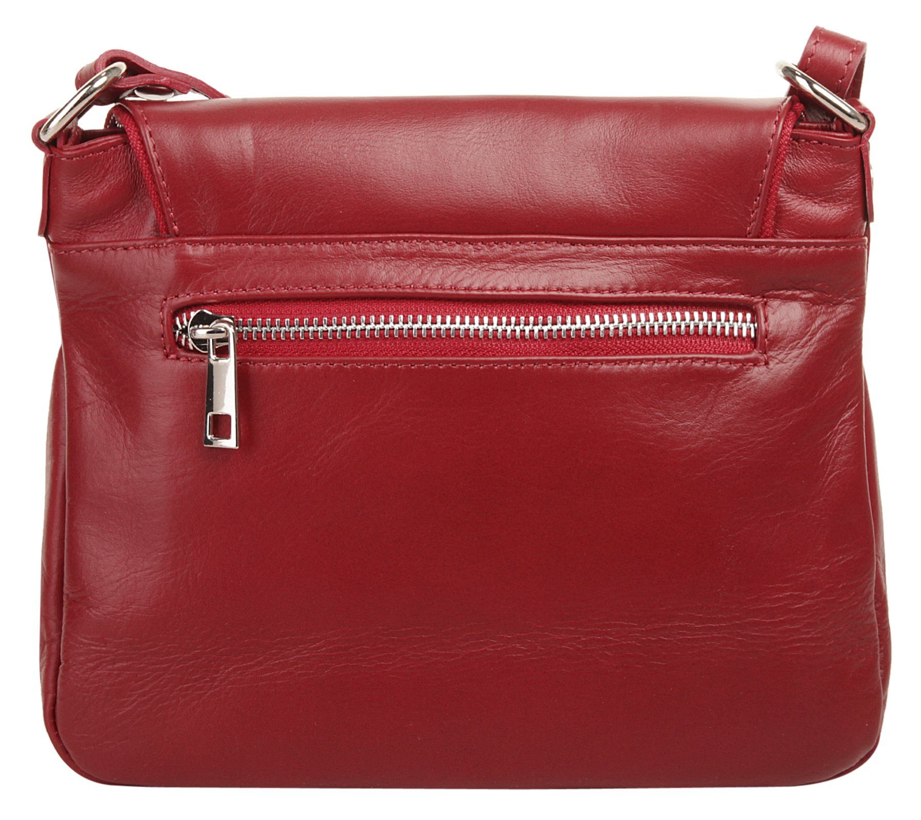 Samantha Look Schoudertas echt leer, made in italy