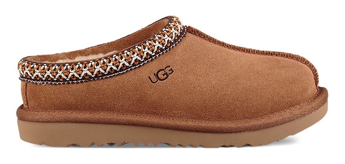 UGG Pantoffels K TASMAN II plateau clog, mule, pantoffel met lamswol