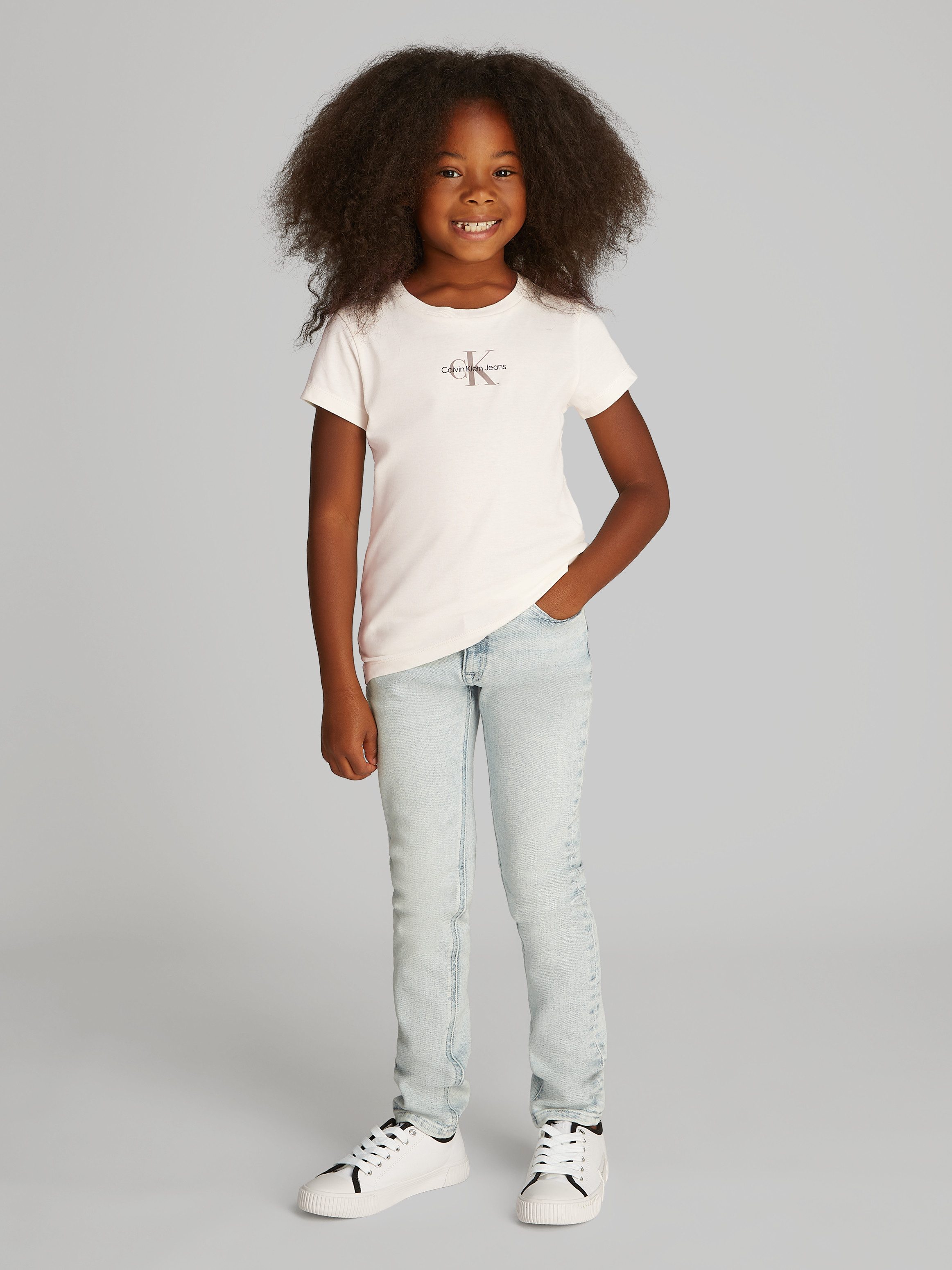 Calvin Klein T-shirt 2-PACK SLIM MONOLOGO T-SHIRT (2-delig, Set van 2)
