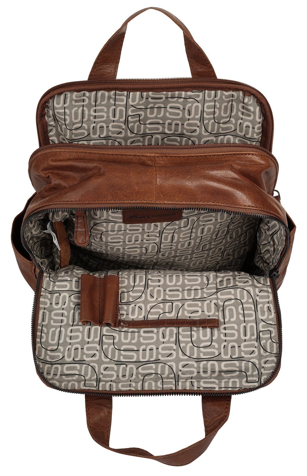 Spikes & Sparrow Rugzak echt leder