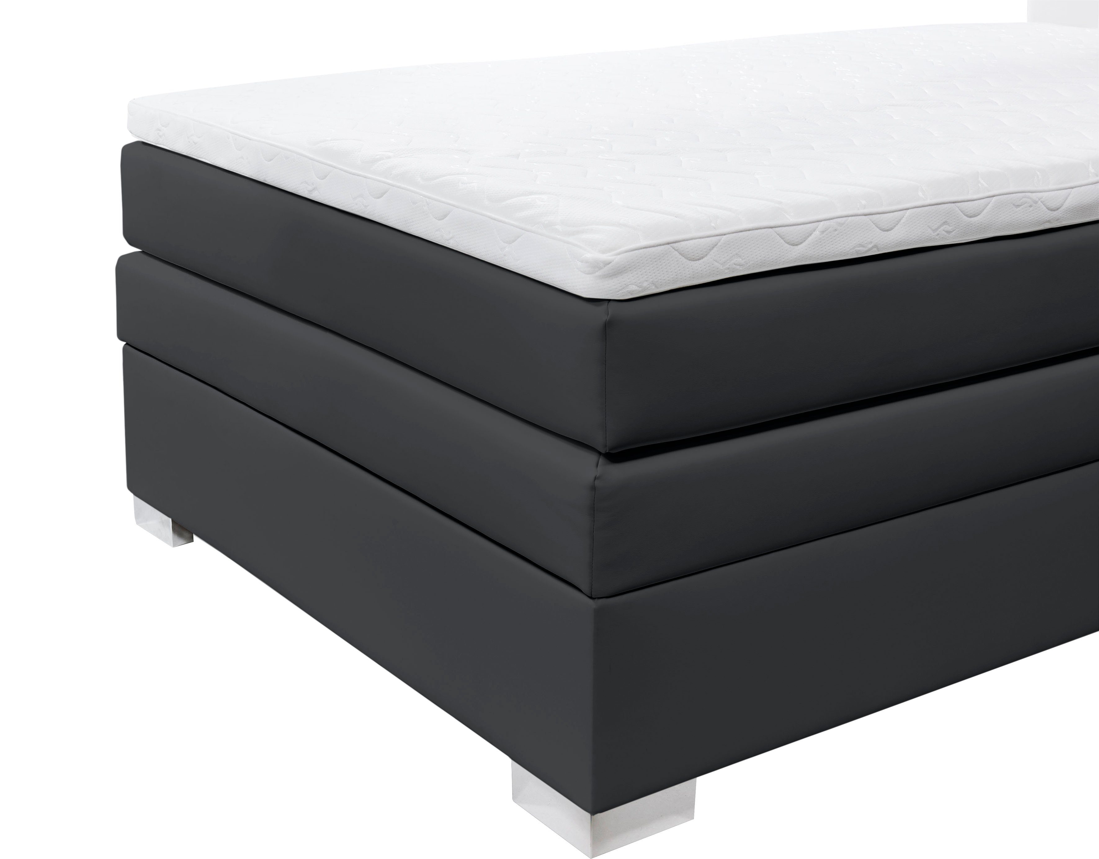 INOSIGN Boxspring Airdrie inclusief bedkist en topper