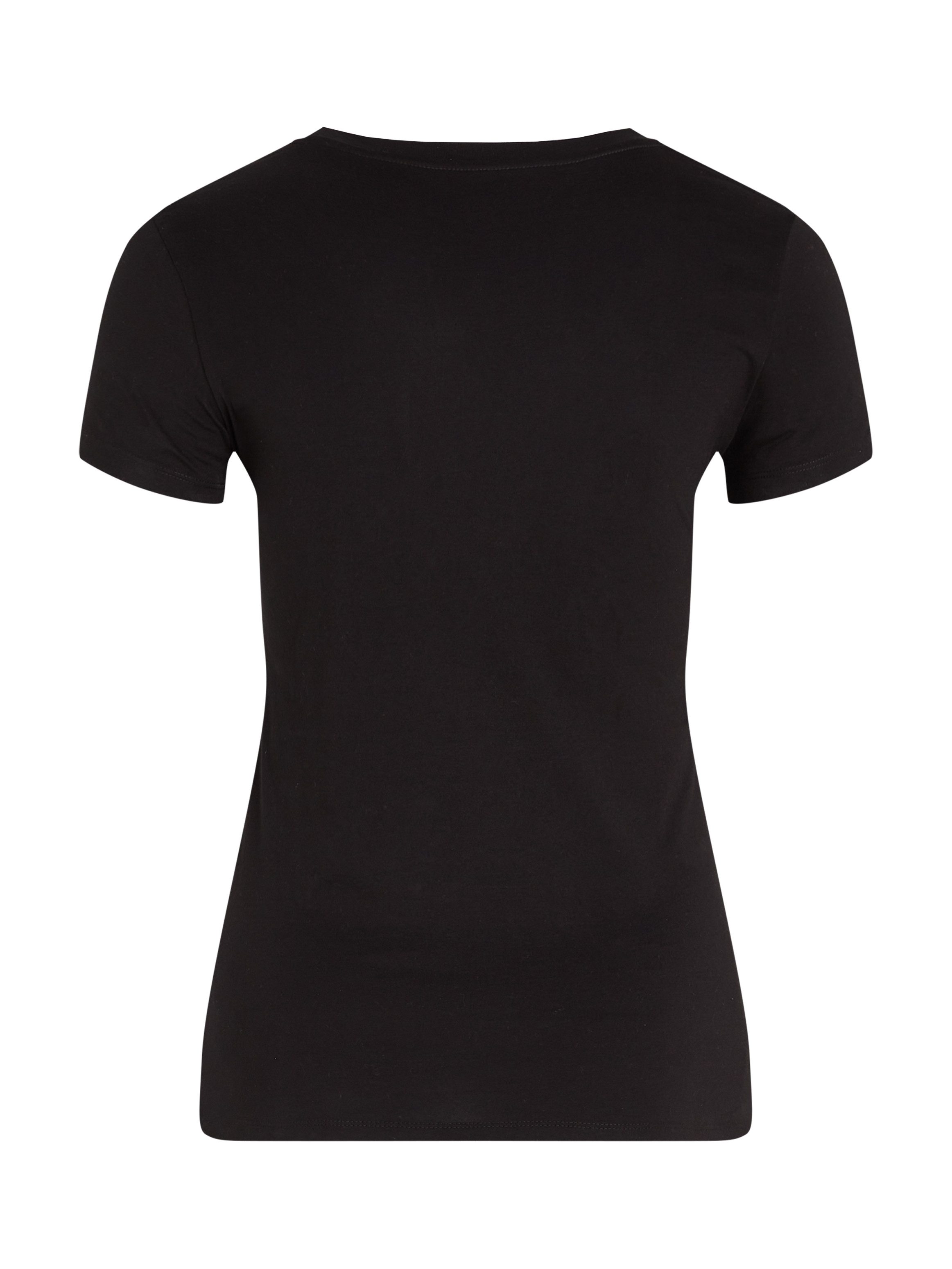 Calvin Klein Jeans Plus T-shirt PLUS GRADIENT CK SLIM TEE in grote maten print met kleurverloop