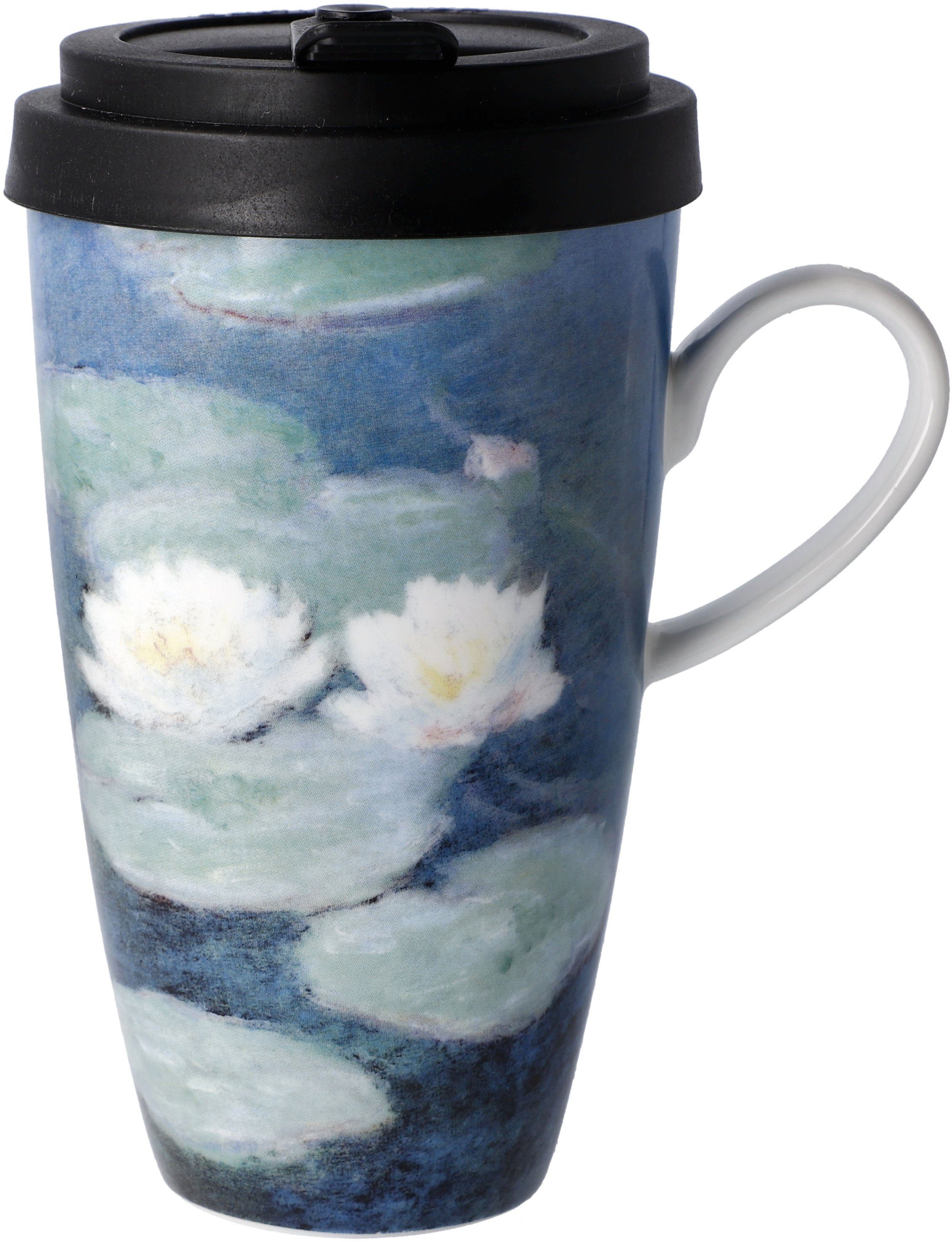 Goebel Coffee-to-go-beker Claude Monet Seerosen am Abend