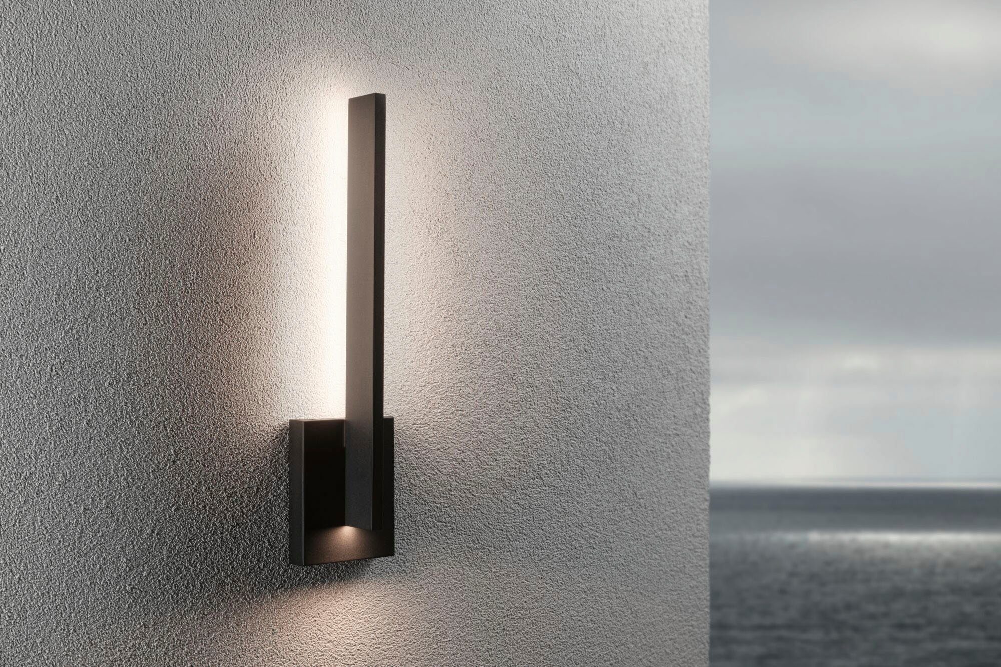 Paulmann Led-wandlamp voor buiten Buiten 230V Levka 13,5W IP44 3000K Antraciet