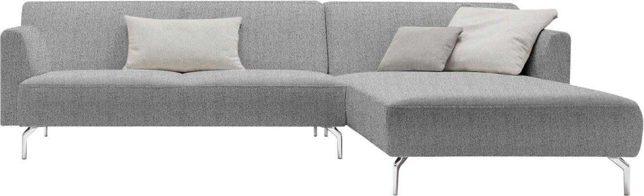 Creation BY ROLF BENZ Hoekbank CR.446 in een minimalistische, gewichtloze look, breedte 275 cm