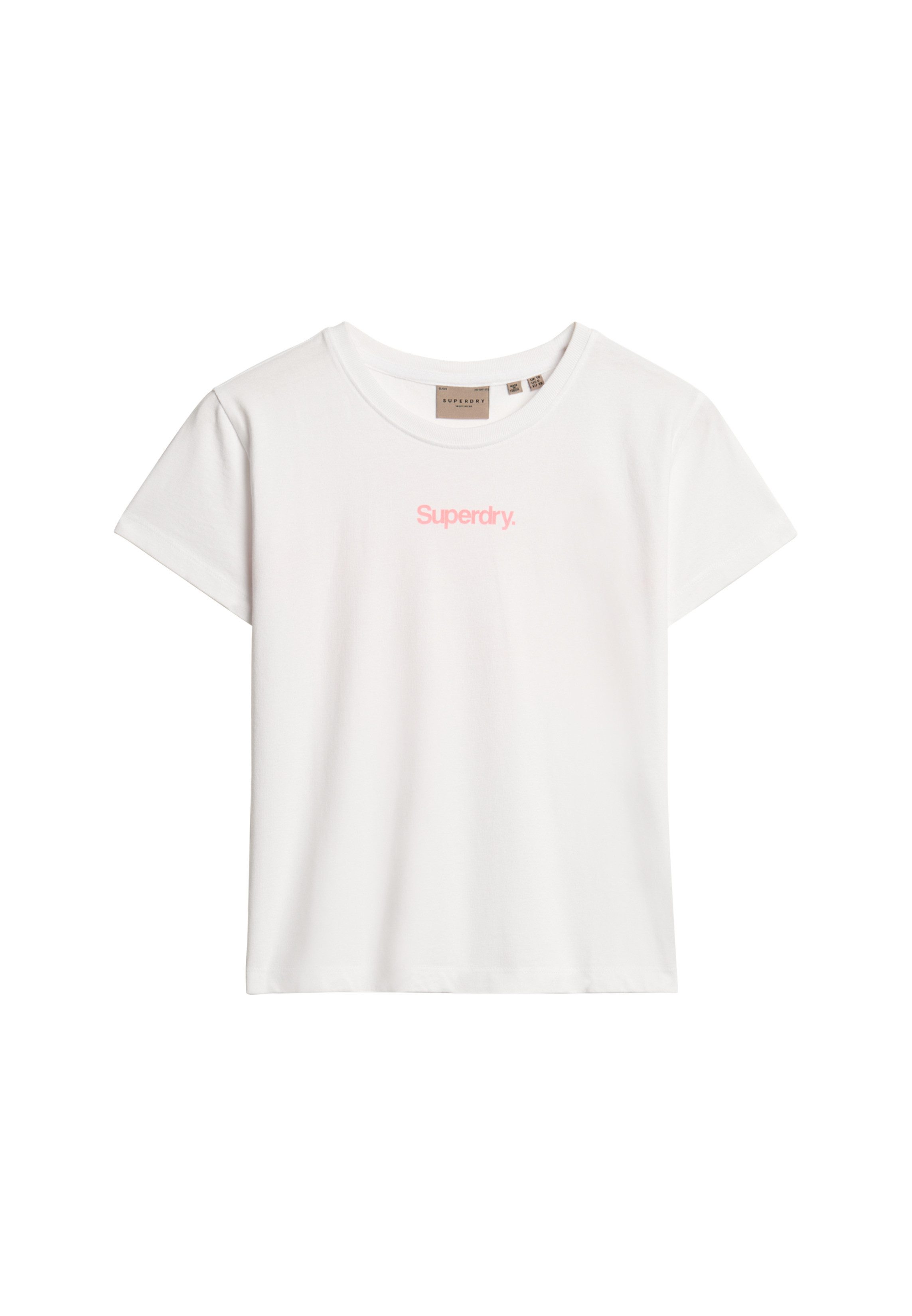 Superdry Shirt met korte mouwen CORE LOGO CITY FITTED TEE