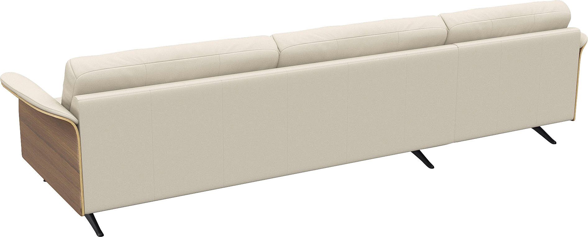 FLEXLUX Hoekbank Glow, super comfortabel door hoogwaardige zitconstructie met binnenvering, L-vorm