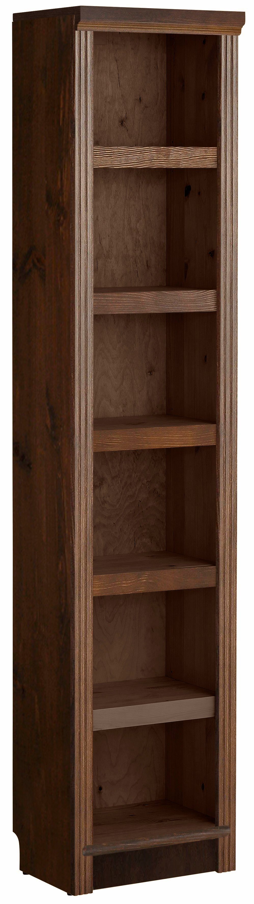 Home affaire Staand rek Soeren tussenschotjes van massief grenen, afm. (bxdxh): 40x29x185 cm, met veel bergruimte