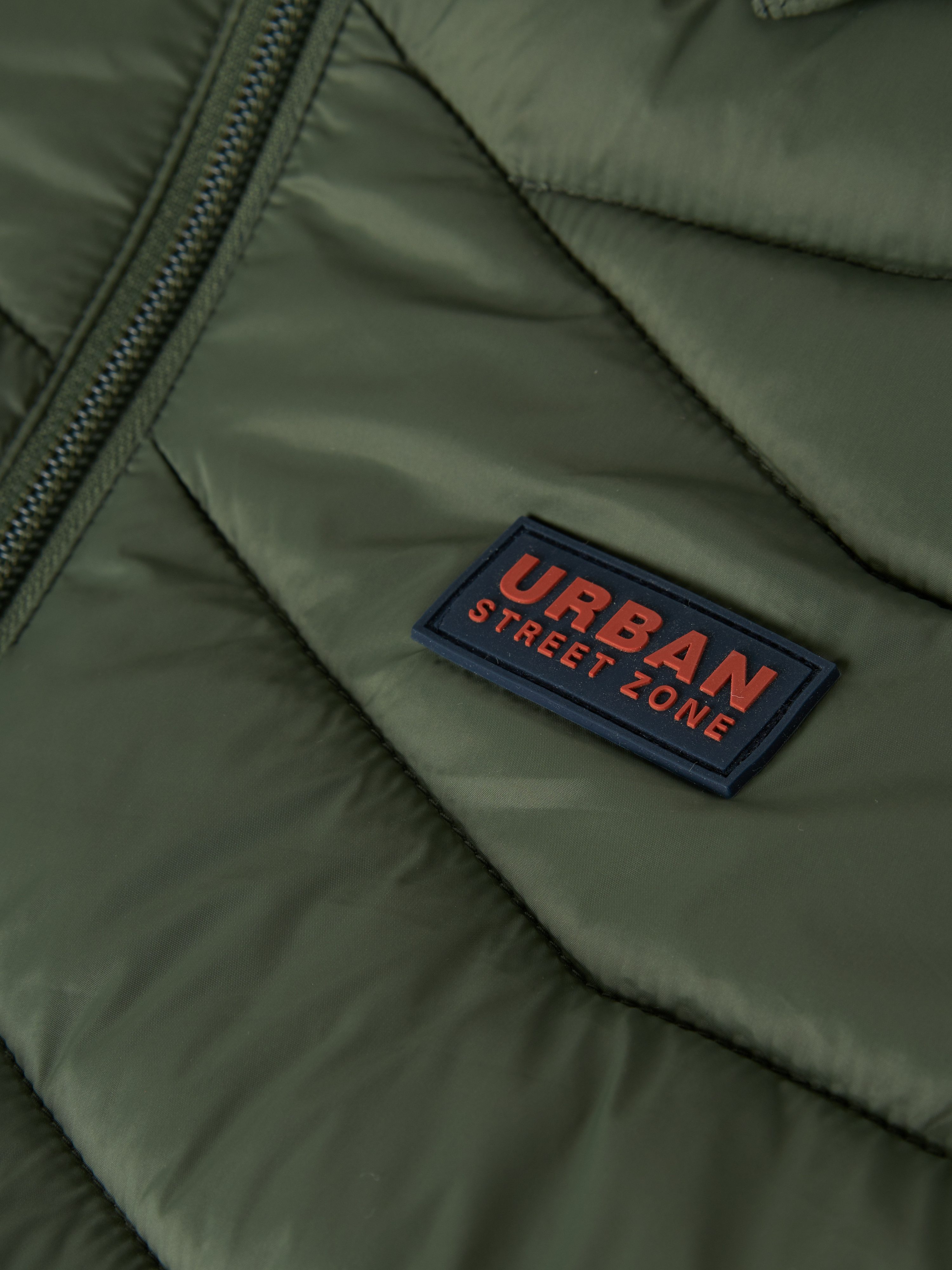 Name It Gewatteerde jas NKMMONAY JACKET PB met reflecterende details