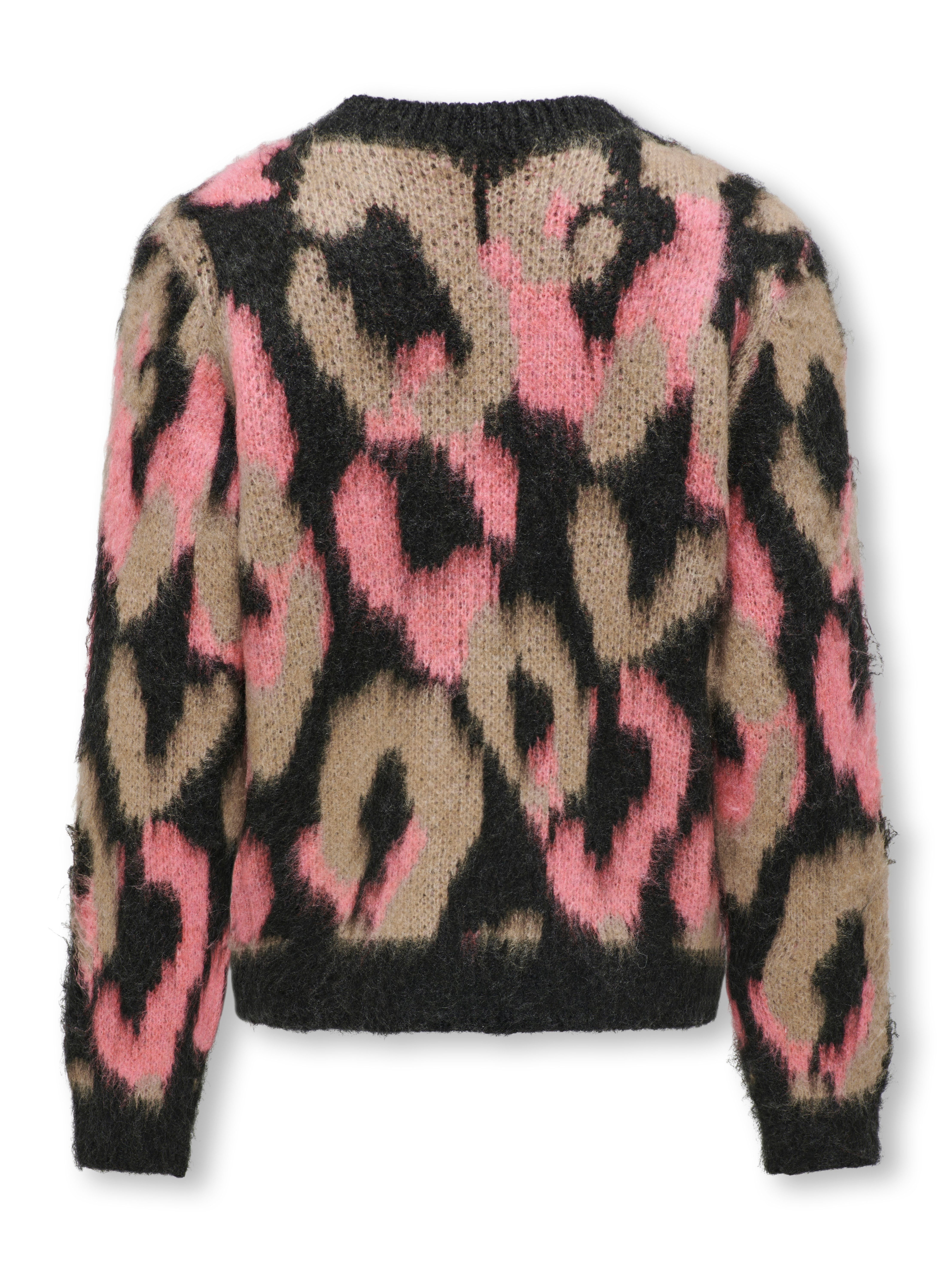 KIDS ONLY Trui met ronde hals KOGWILD L S JQ O-NECK KNT