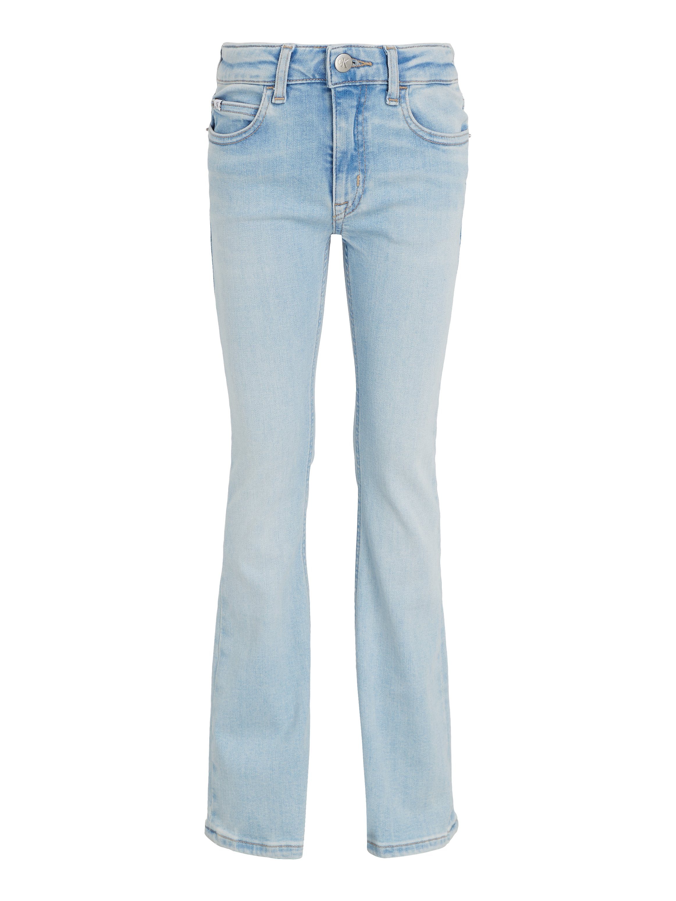 Calvin Klein Stretch jeans MR FLARE LIGHT SKY BLUE STR