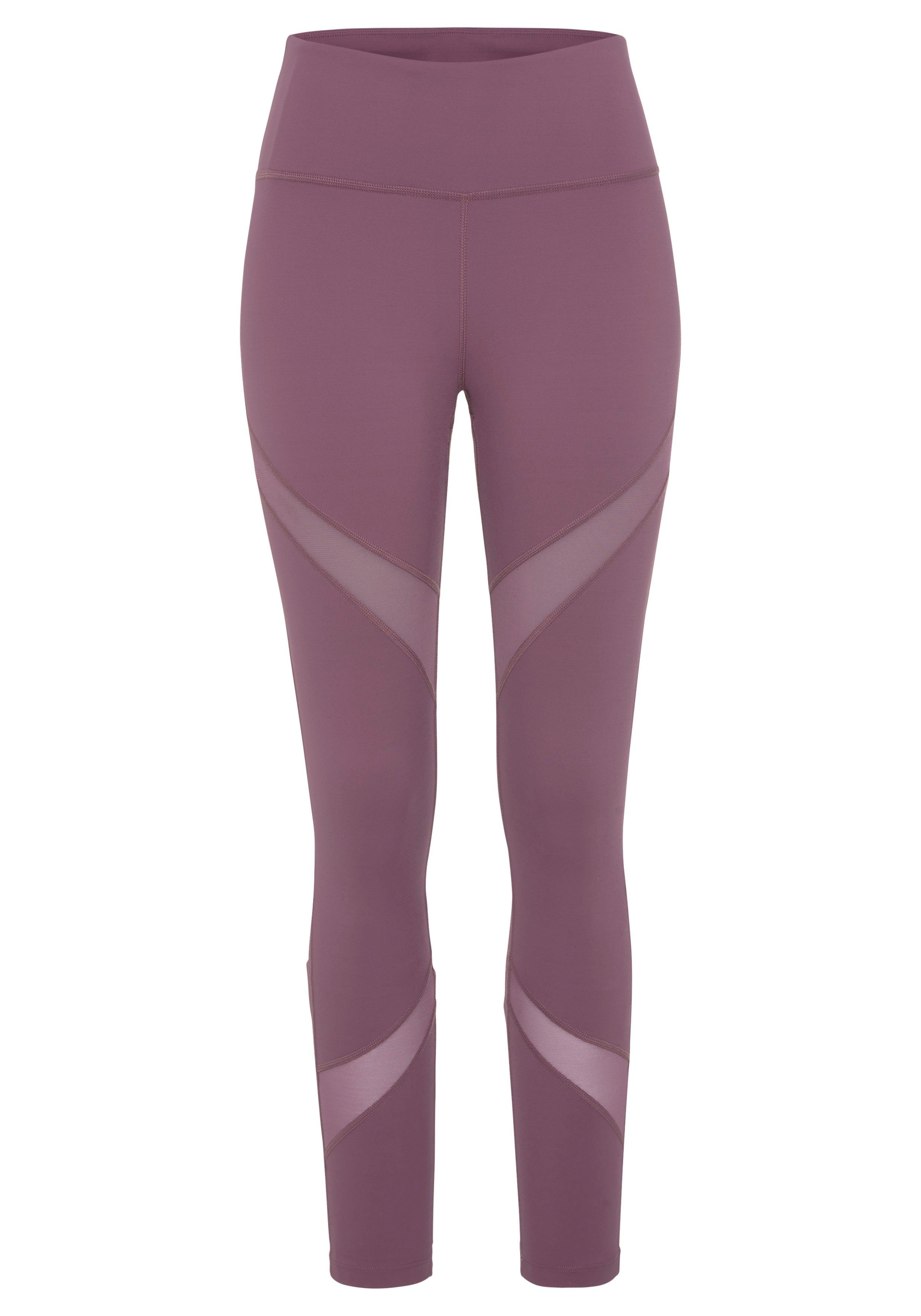 active by Lascana Functionele legging met kleine rimpeling, loungewear