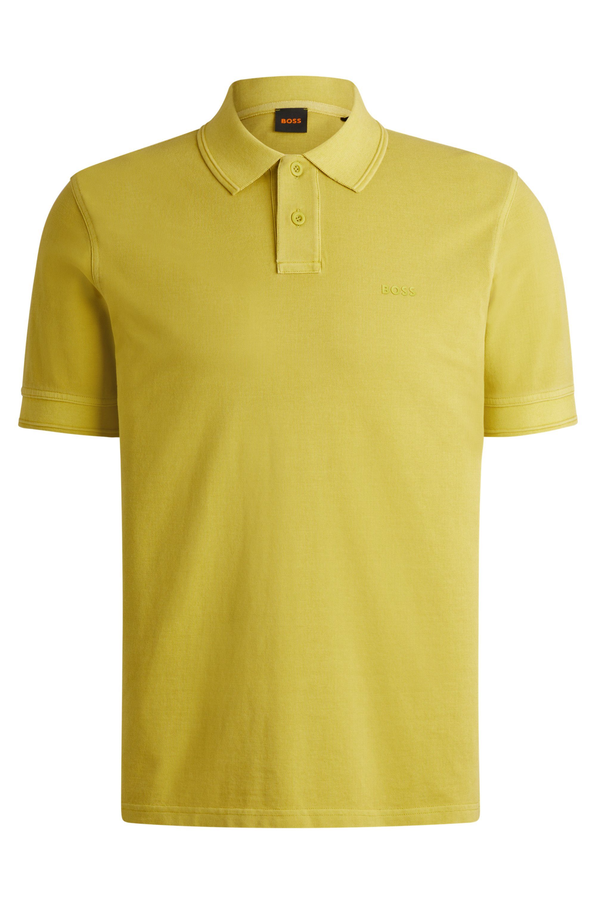 Boss Orange Poloshirt Prime met een polokraag
