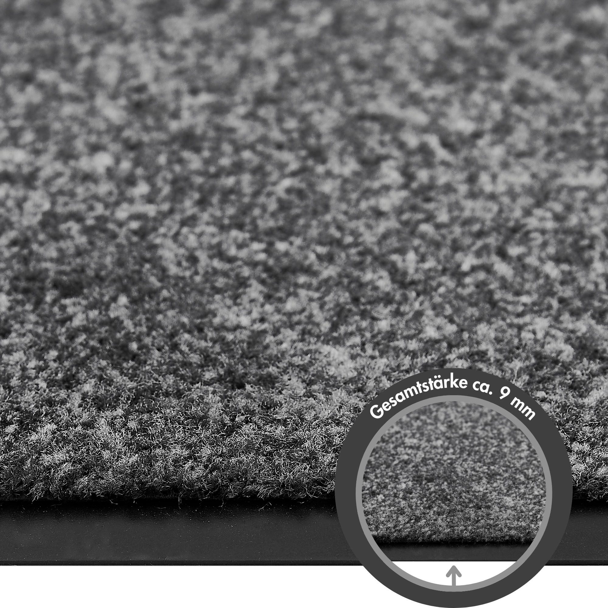 my home Mat Fresh Step, Made in Belgium voor de entree, effen kleuren, antislip, robuust, wasbaar