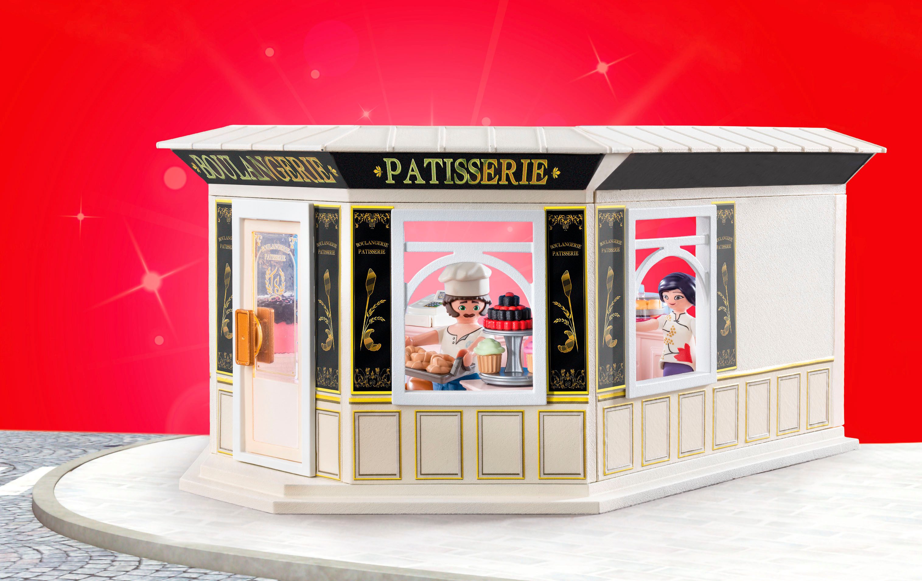 Playmobil® Constructie-speelset Miraculous: Franse Bakkerij (71863) (93-delig)