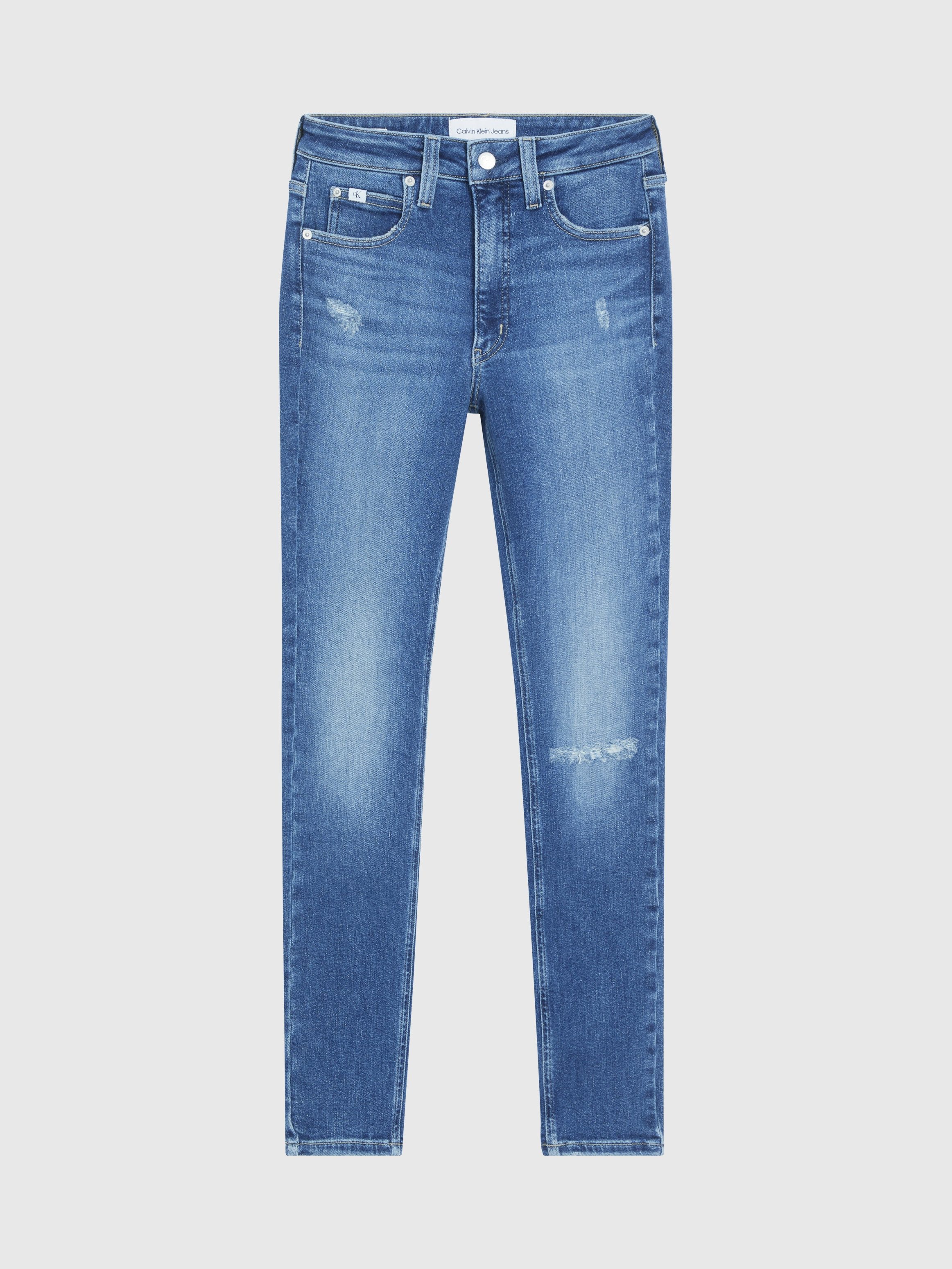 Calvin Klein Skinny fit jeans High rise skinny in een klassiek 5-pocketsmodel