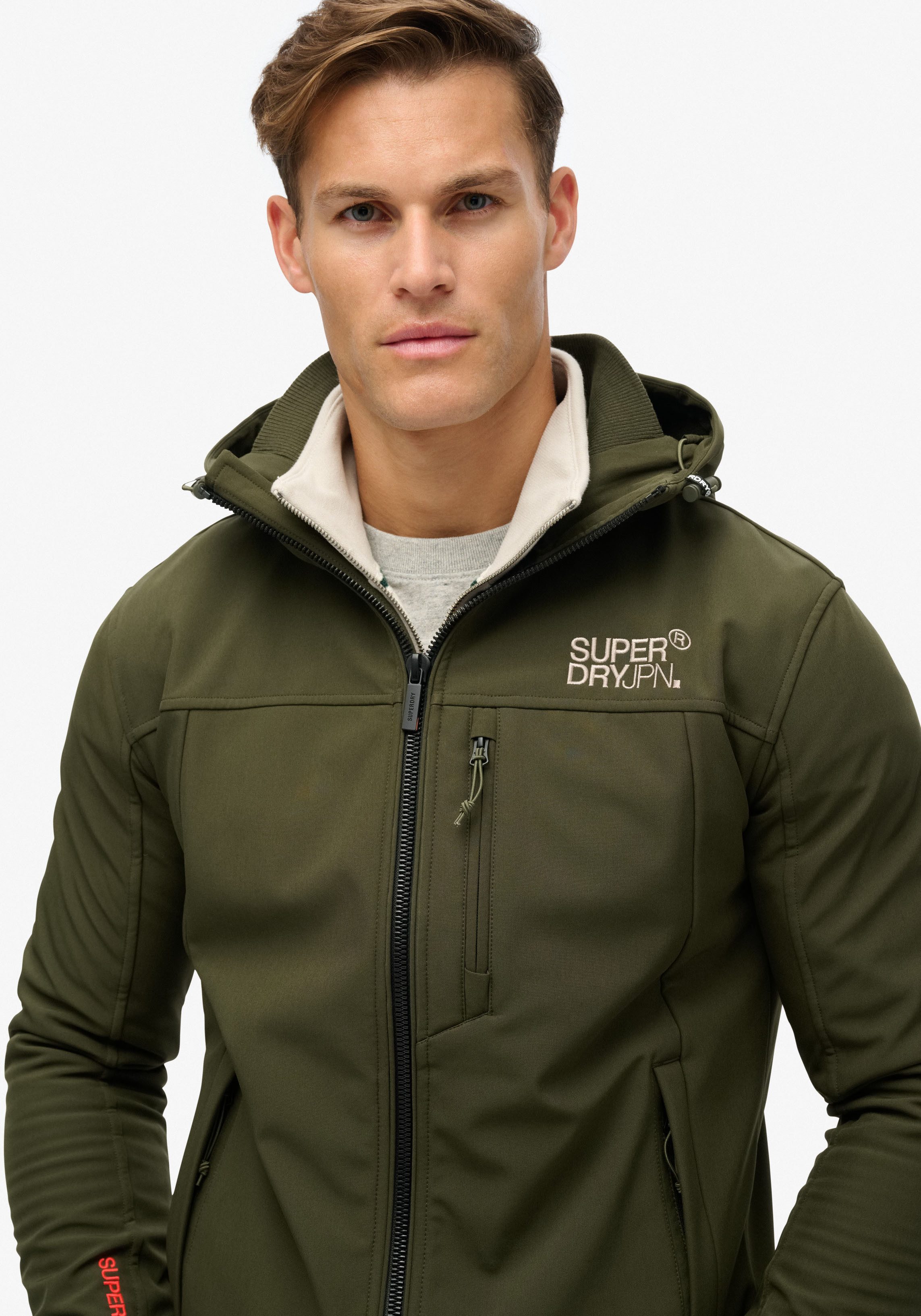 Superdry Outdoorjack HOODED SOFT SHELL TREKKER JKT