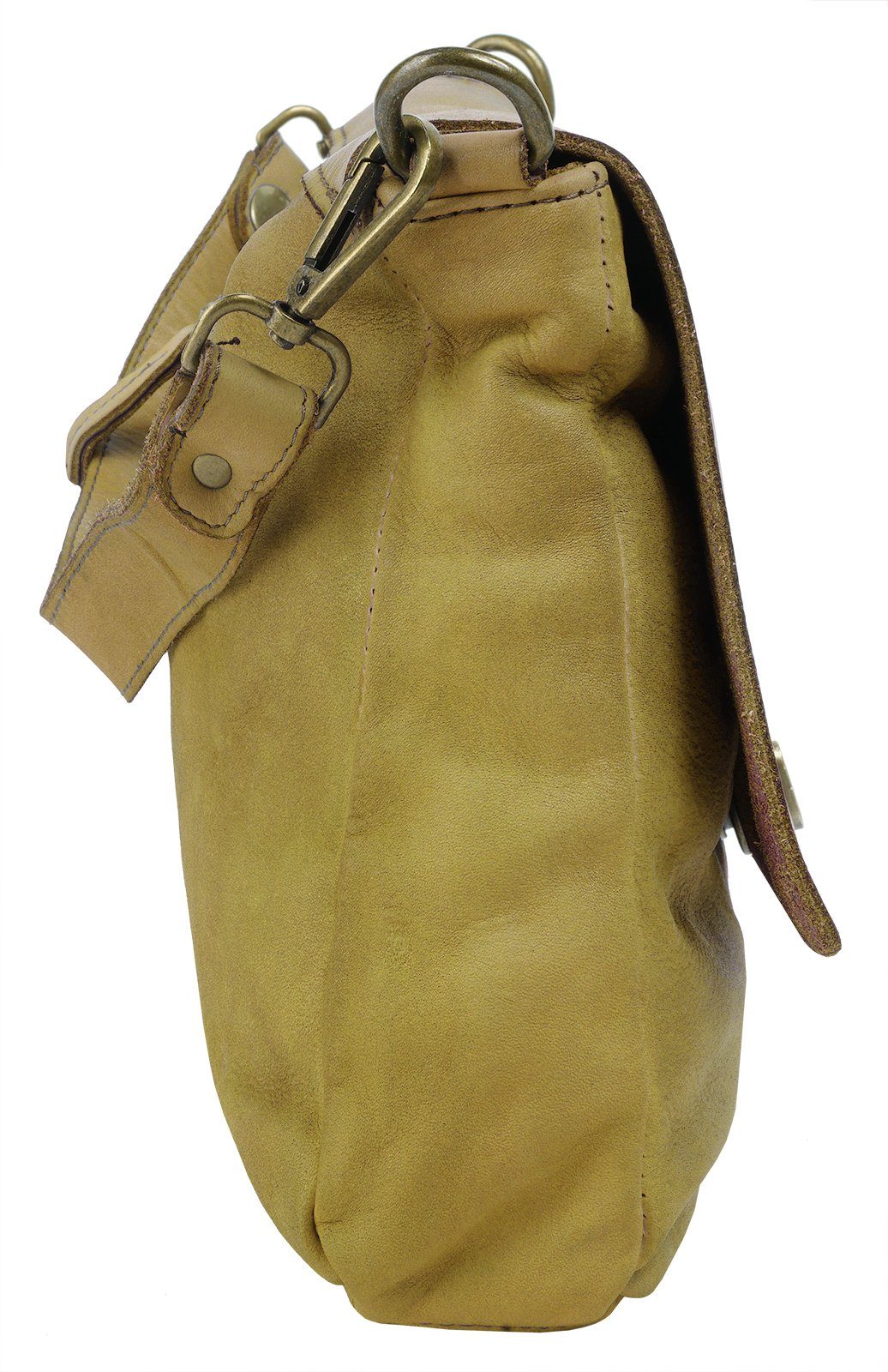 Samantha Look Schoudertas echt leer, made in italy