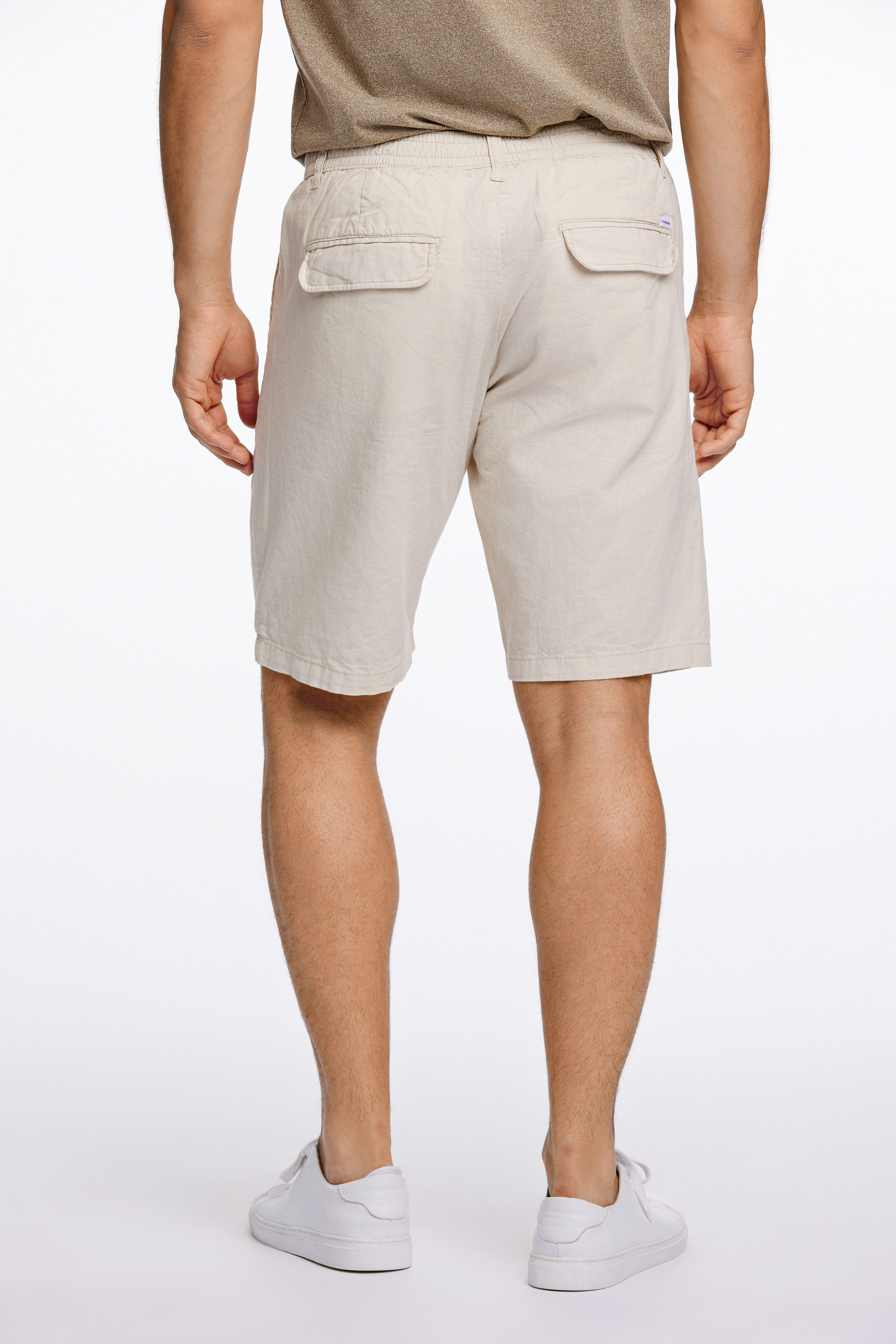 LINDBERGH Chino-short met linnen