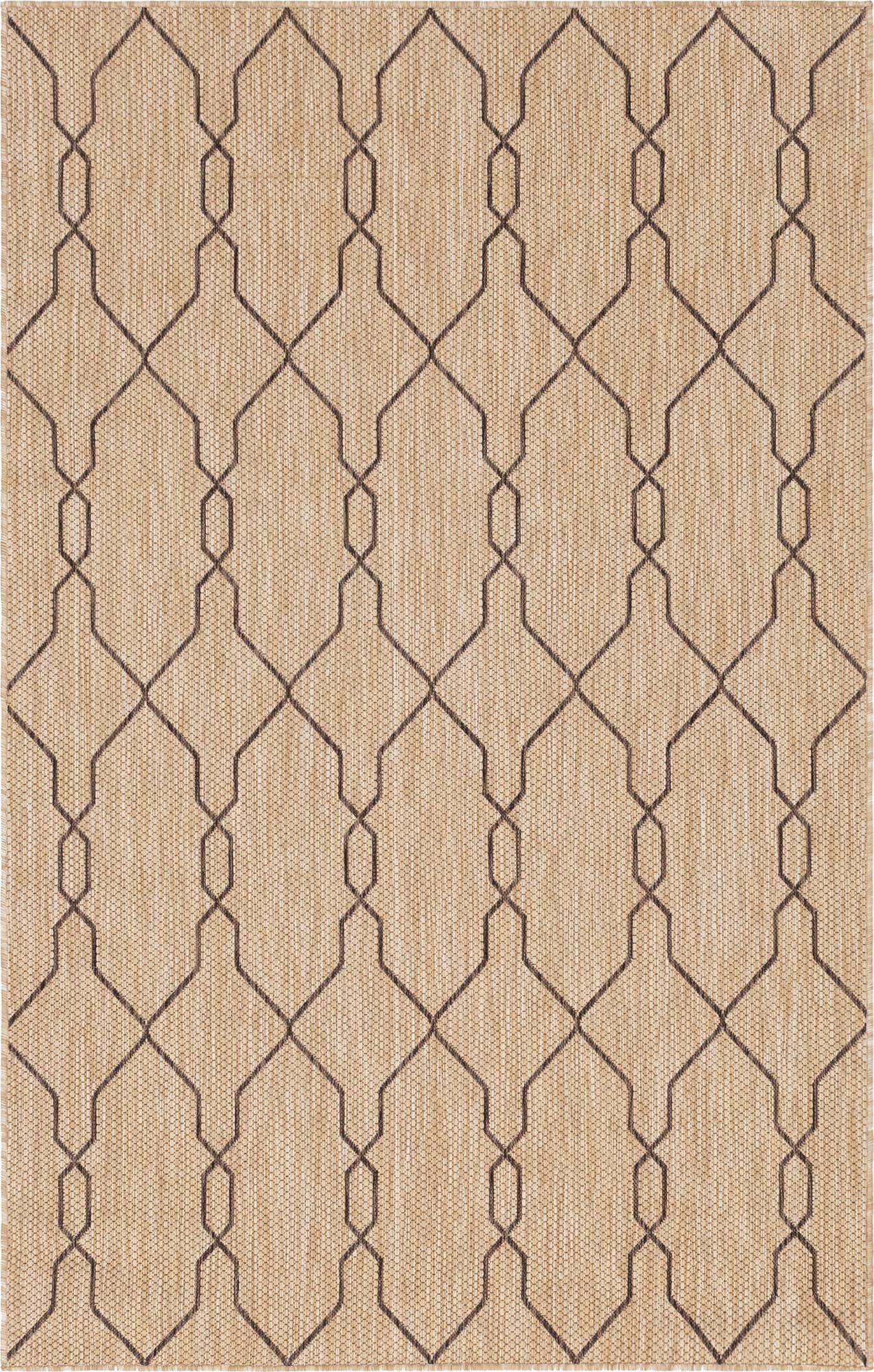 Myflair Möbel & Accessoires Vloerkleed Buiten kruisen voorraadopruiming Platweefsel, geschikt voor binnen en buiten