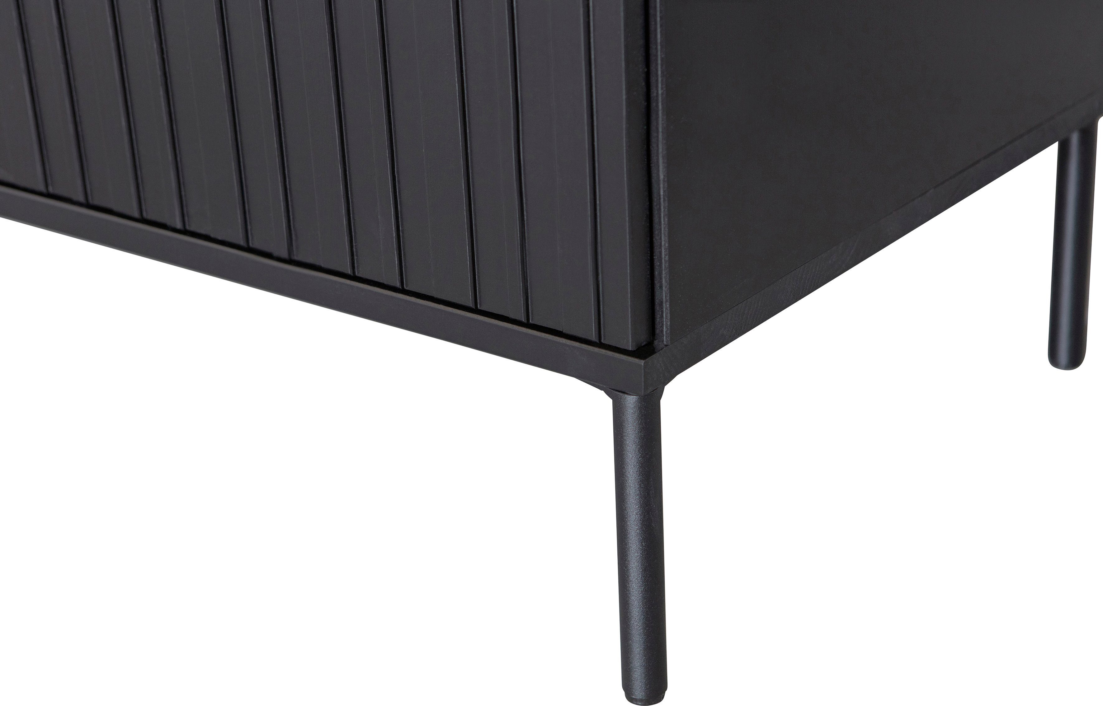 WOOOD Dressoir New Gravure, TV-commode, breedte 100 cm of 150 cm Commode hoogte 56 cm, met grafische reliëfdeuren, veel opbergruimte