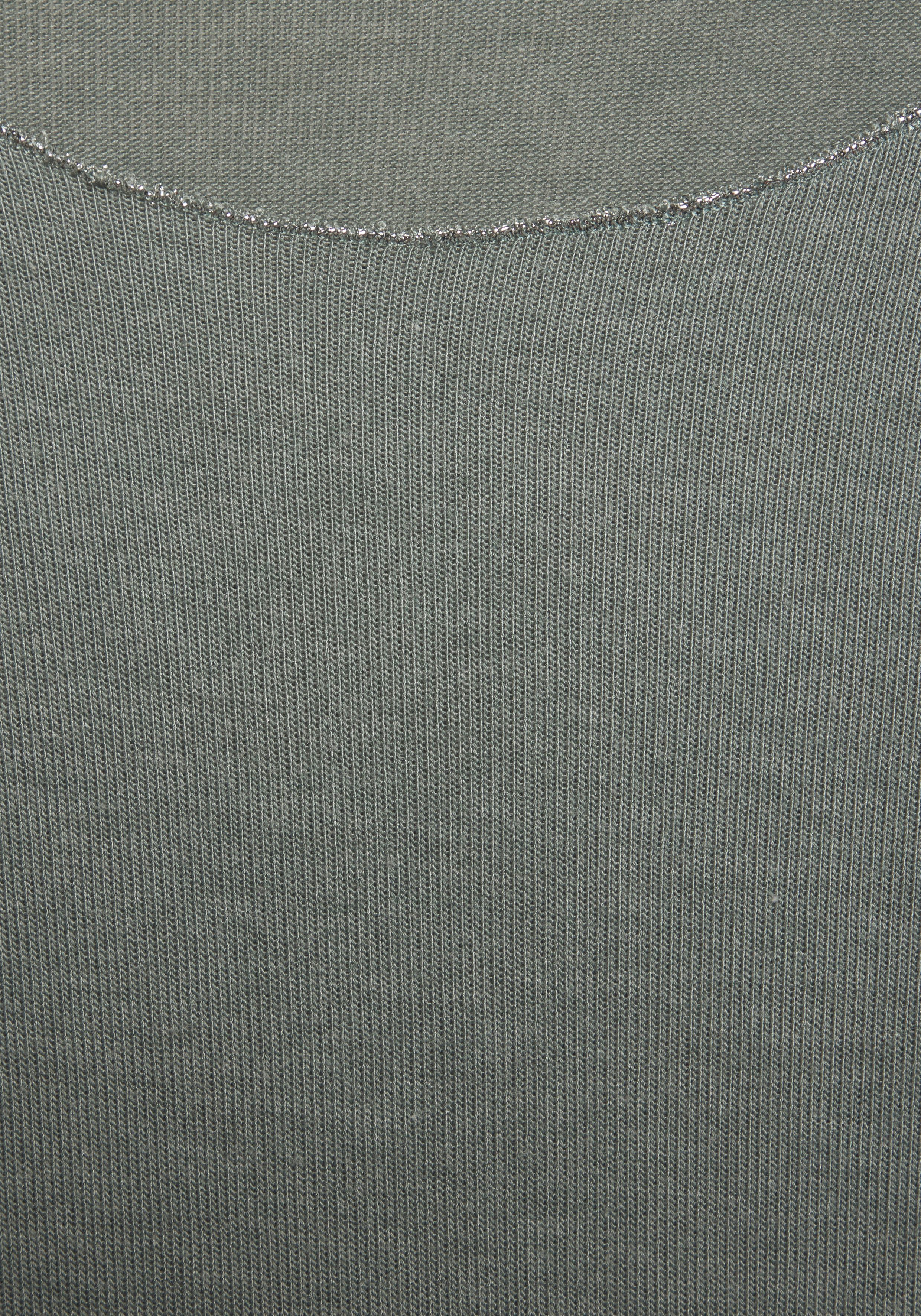 Lascana Shirt met lange mouwen Met fijne glinsterende afwerking