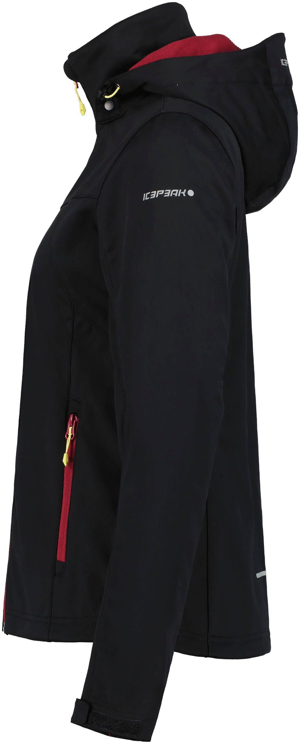 Icepeak Softshell-jack D SOFTSHELLJAS BOISE Waterdicht & Winddicht (1 stuk)