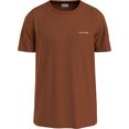 calvin klein t-shirt micro logo bruin