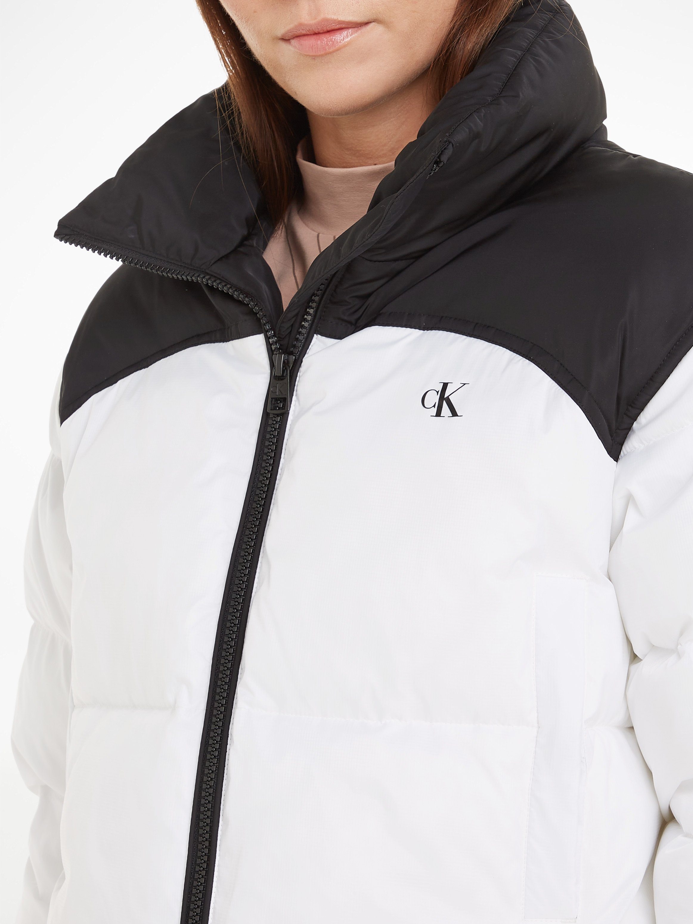 Calvin Klein Outdoorjack BLOCKED CROPPED PUFFER