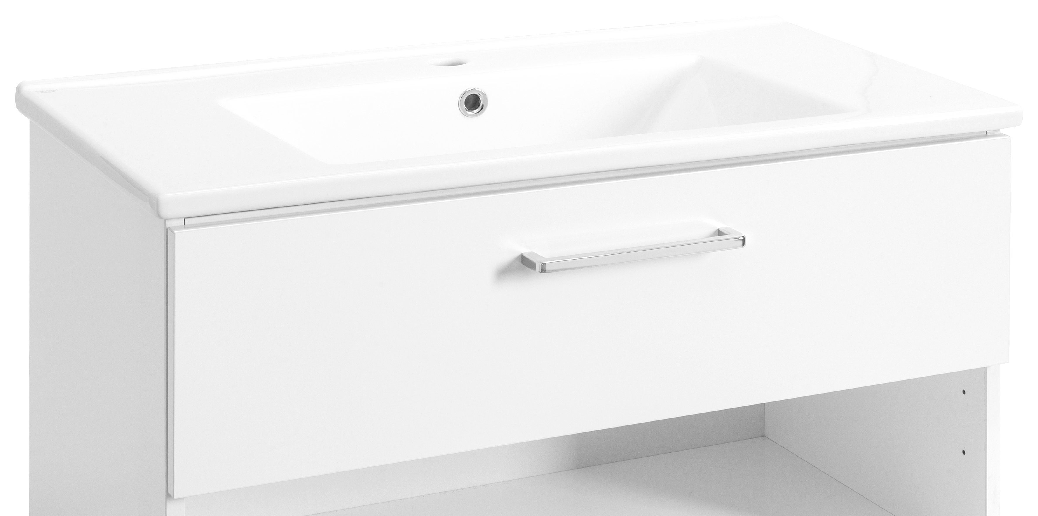 OPTIFIT Wastafelonderkast Napoli Soft-closefunctie, breedte 85 cm