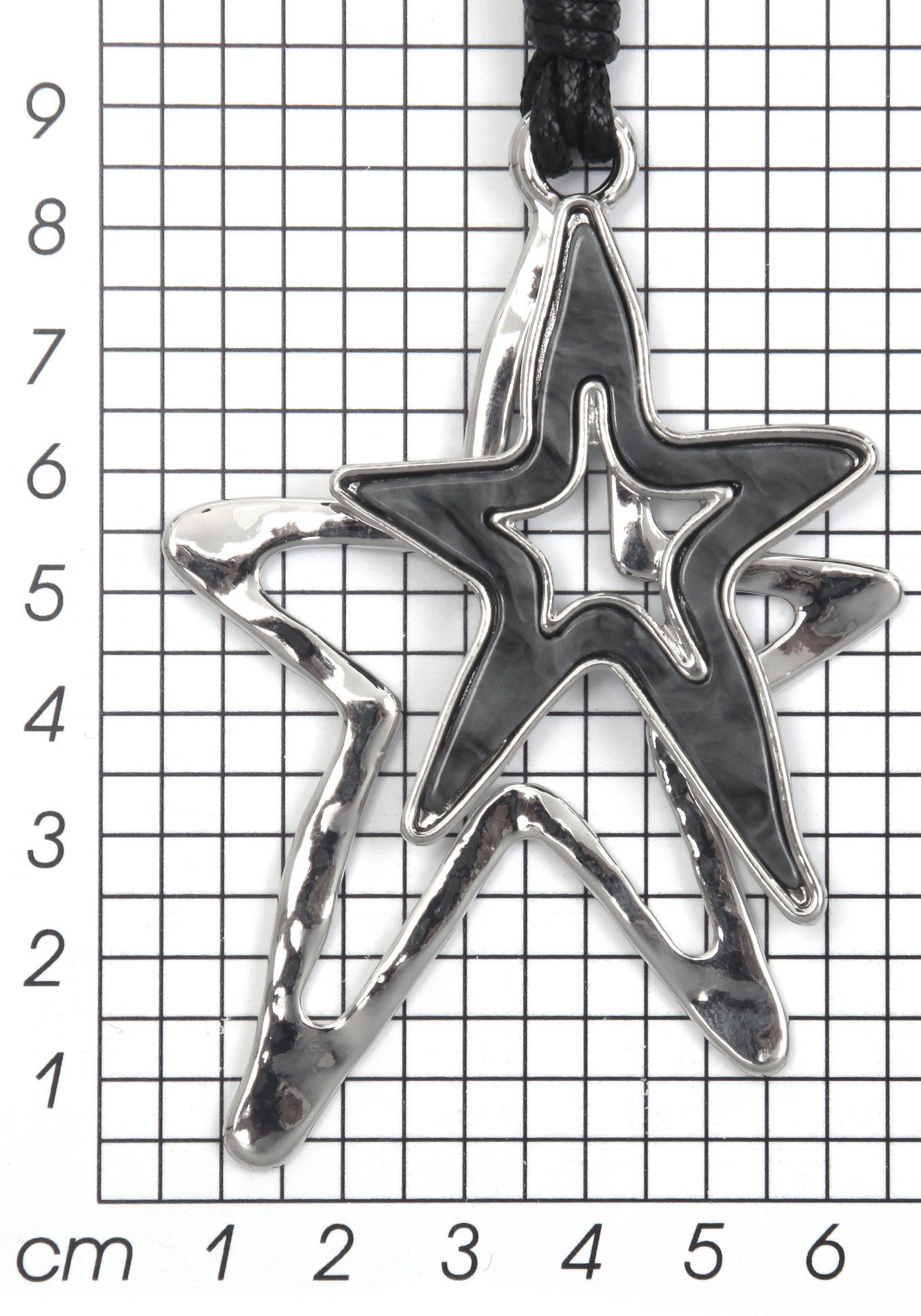 Firetti Ketting met hanger Met een grote ster met zirkoon (synthetisch)