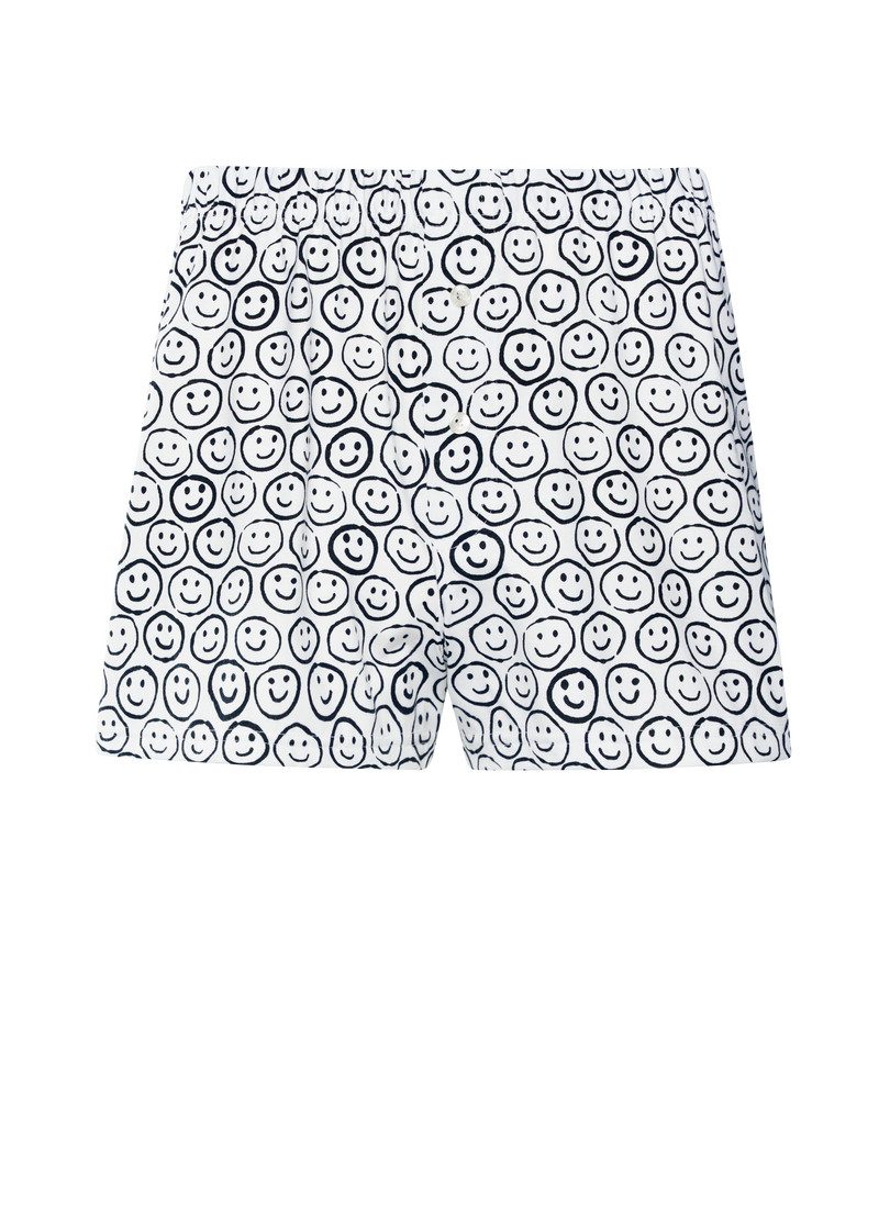 Trigema Boxershort TRIGEMA boxershorts met vriendelijke smiley patroon (1 stuk)