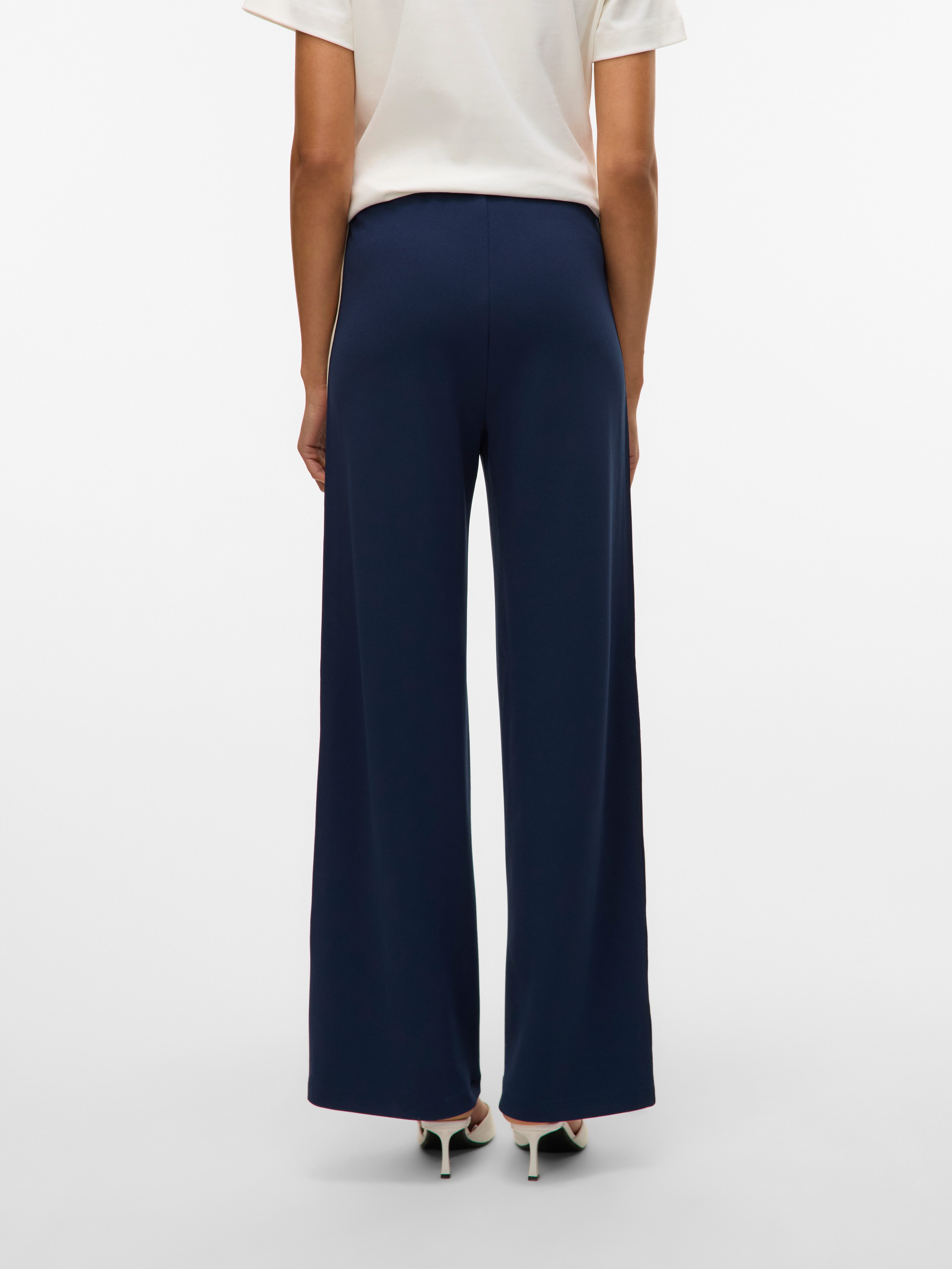 Vero Moda Pantalon VMBERLIN MW WIDE PANEL PANT NOOS